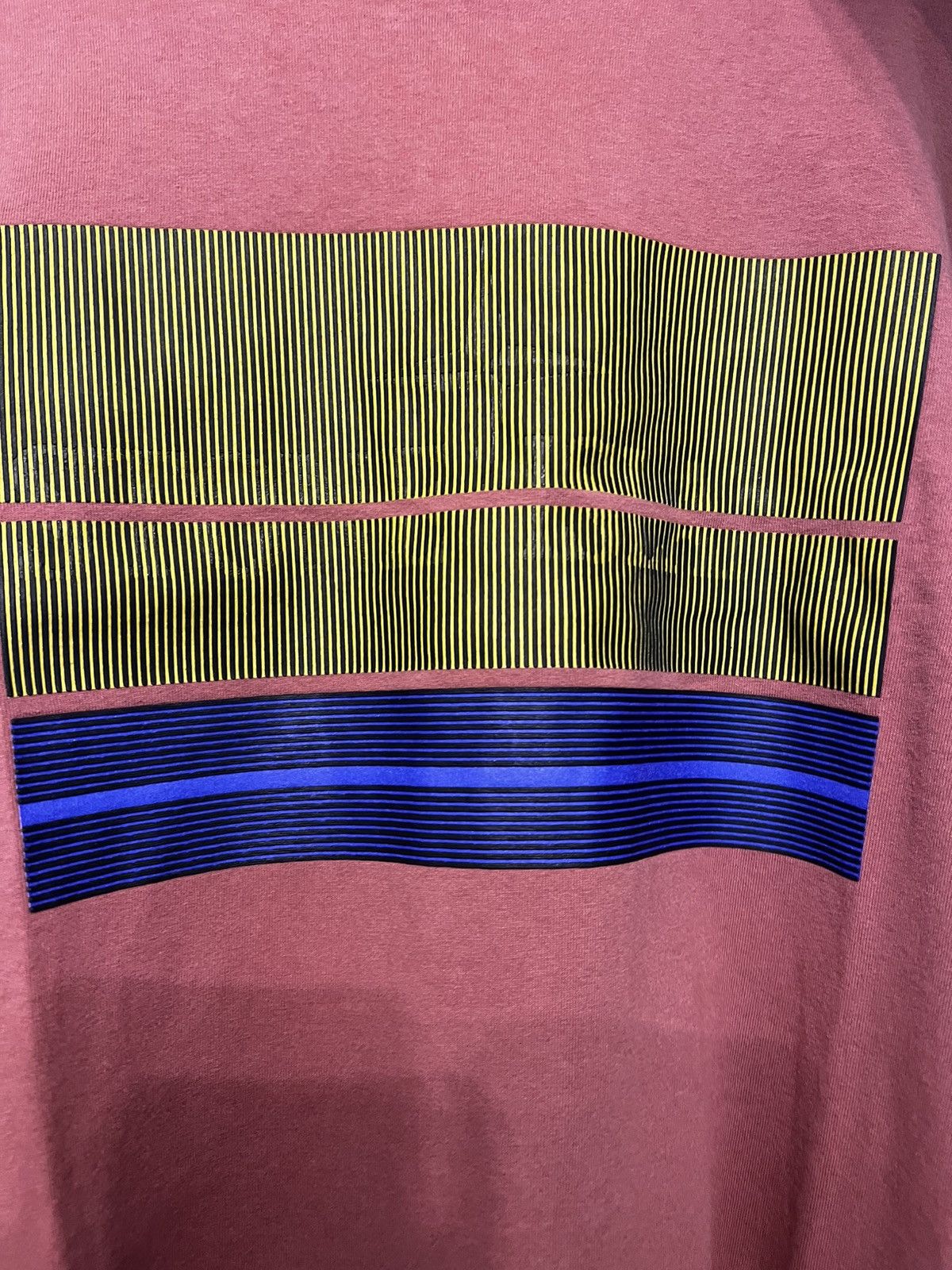 Stone Island Stone Island Optical Illusion Tee Brick-Red XXL Size US XXL / EU 58 / 5 - 5 Thumbnail