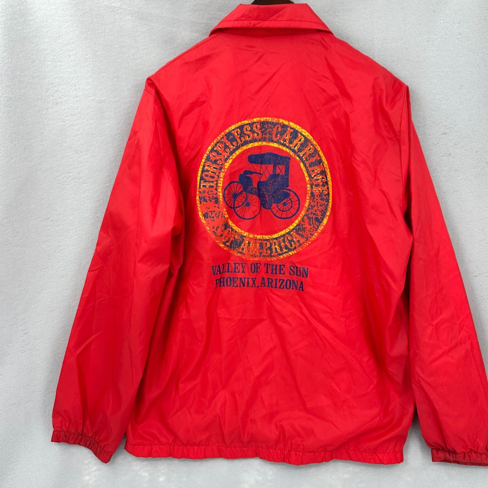 Vintage VTG Birdie Jacket Mens M Nylon Red Windbreaker 1980s Casual Sporty Size US M / EU 48-50 / 2 - 5 Thumbnail
