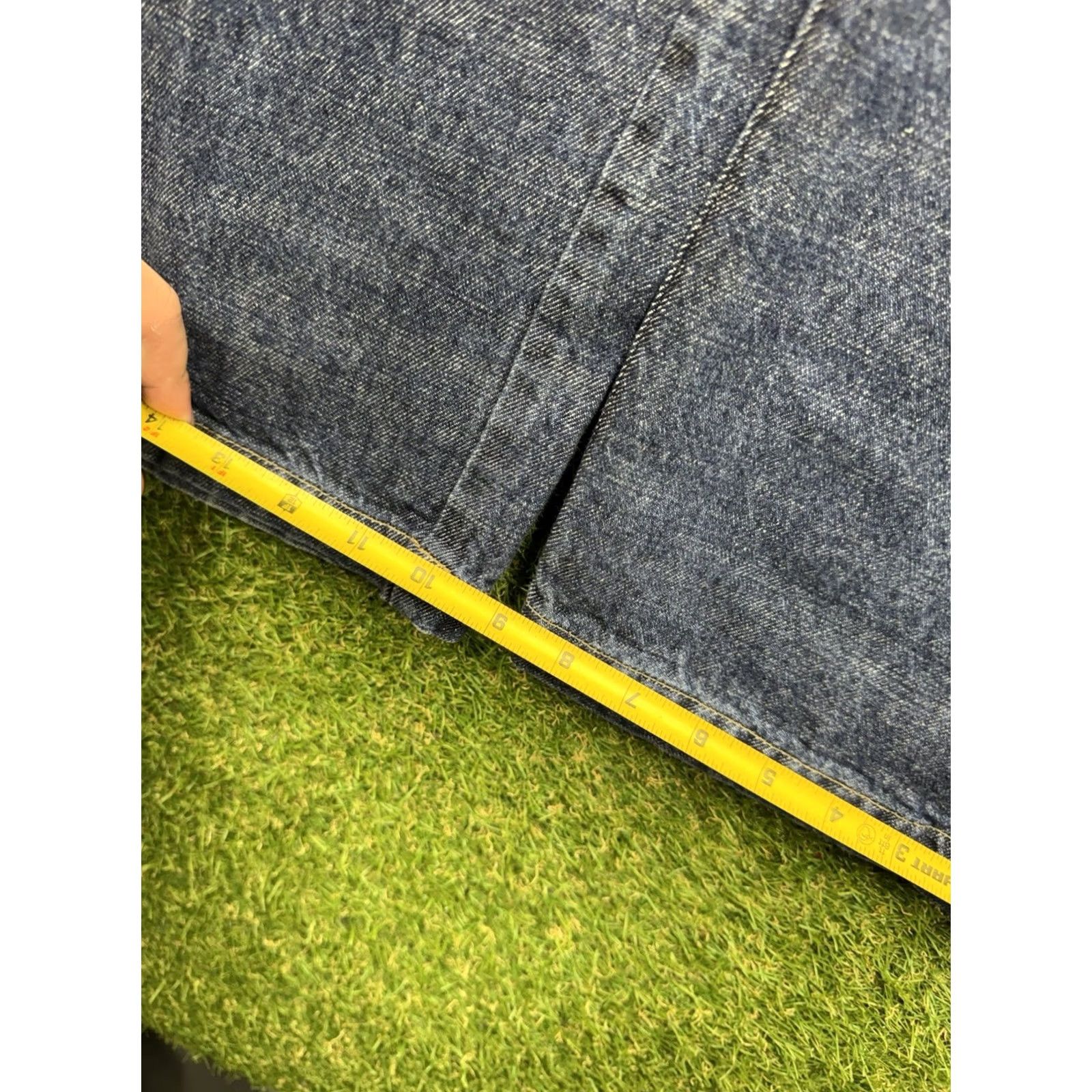 Phat Farm VINTAGE Phat Farm Jeans Mens 36x34 Blue Carpenter Loose Baggy Fit 90s Hip Hop Denim Size US 36 / EU 52 - 6 Thumbnail