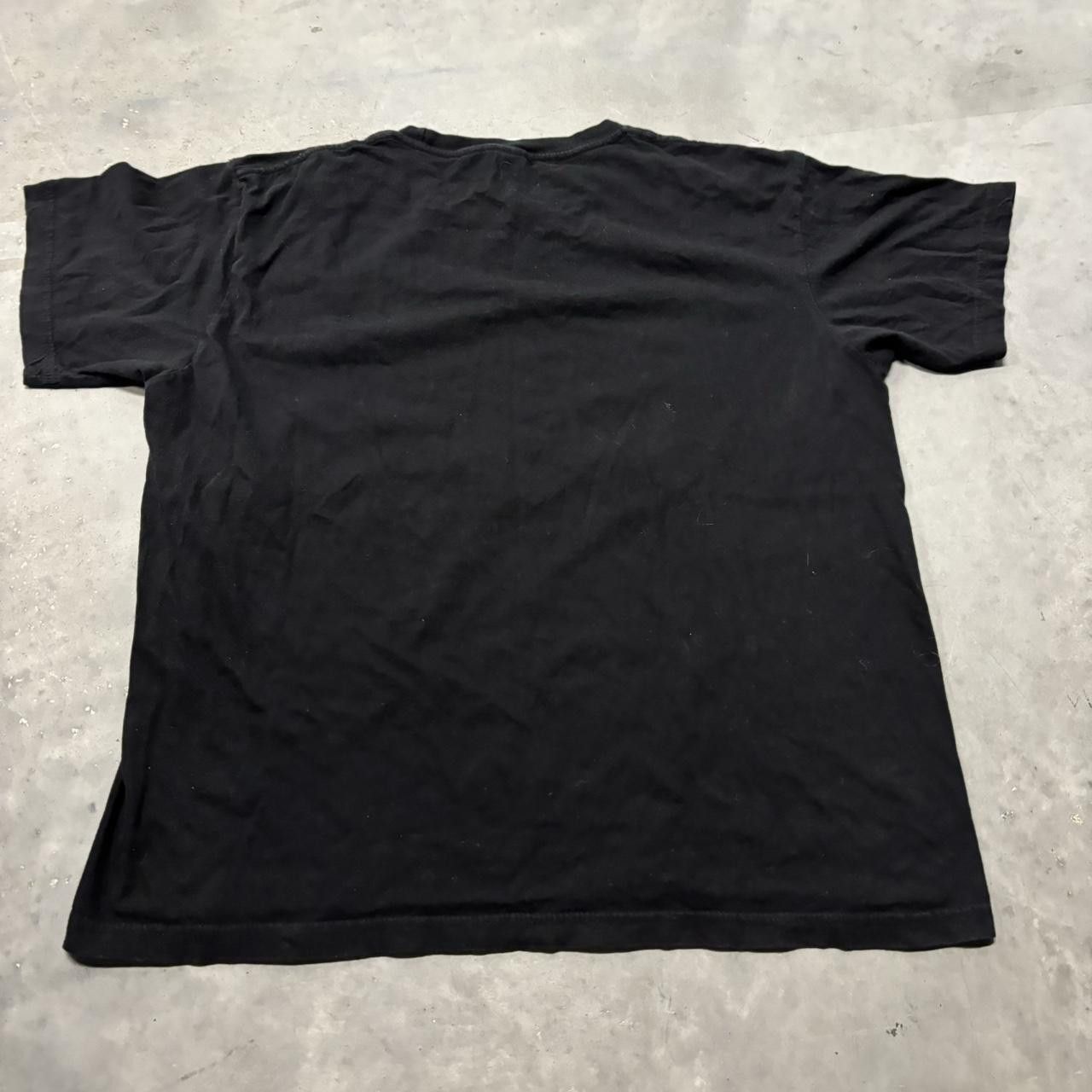 Japanese Brand × Vintage Crazy Vintage Y2K/2000s Grunge Cyber Goth Skater Graphic Tee! Size US L / EU 52-54 / 3 - 4 Thumbnail