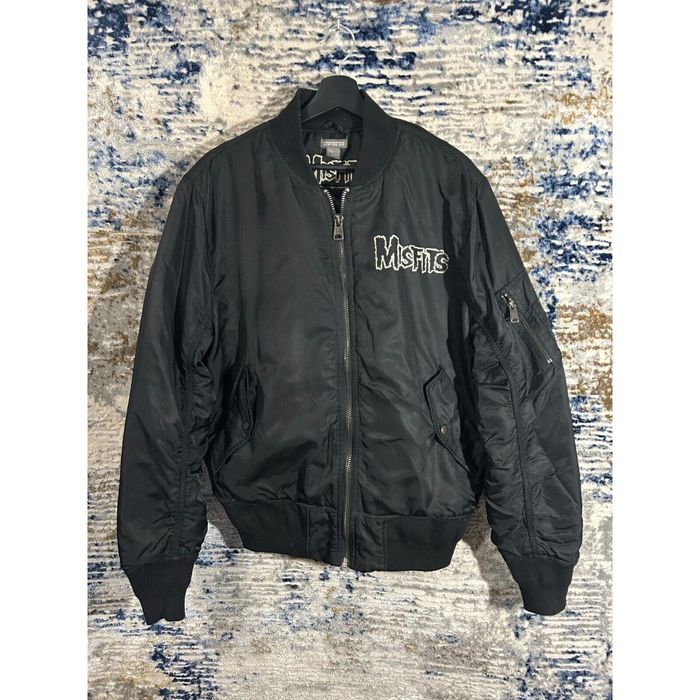 Misfits MISFITS X H&M MERCHENDISE BOMBER JACKET MA-1 VINTAGE | Grailed