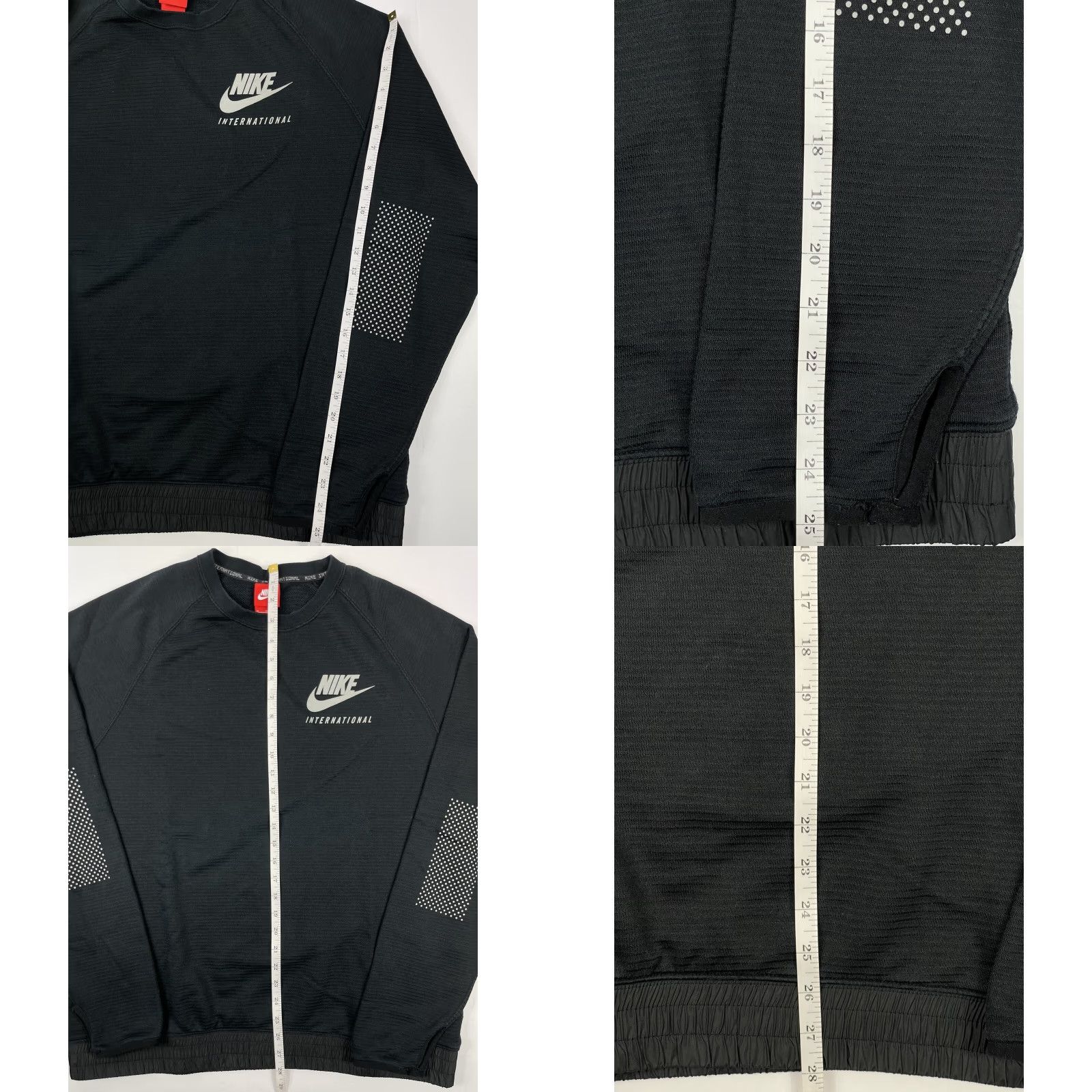 Nike Nike Mens Sweatshirt Crewneck Reflective Swoosh Jacket Running International Size US XL / EU 56 / 4 - 8 Thumbnail