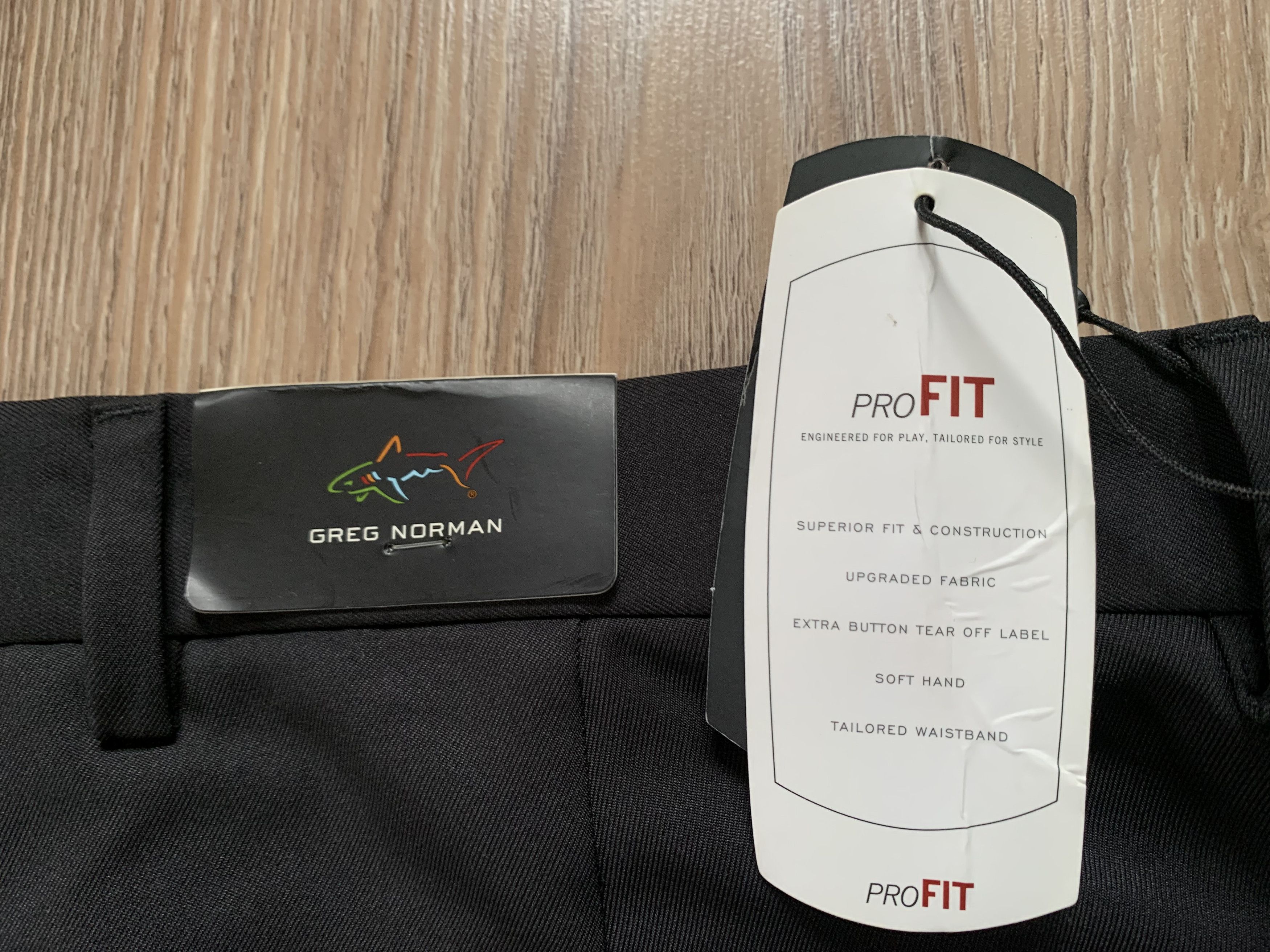 Greg Norman × Sports Specialties Greg Norman New Black Golf Pants Size US 36 / EU 52 - 6 Thumbnail