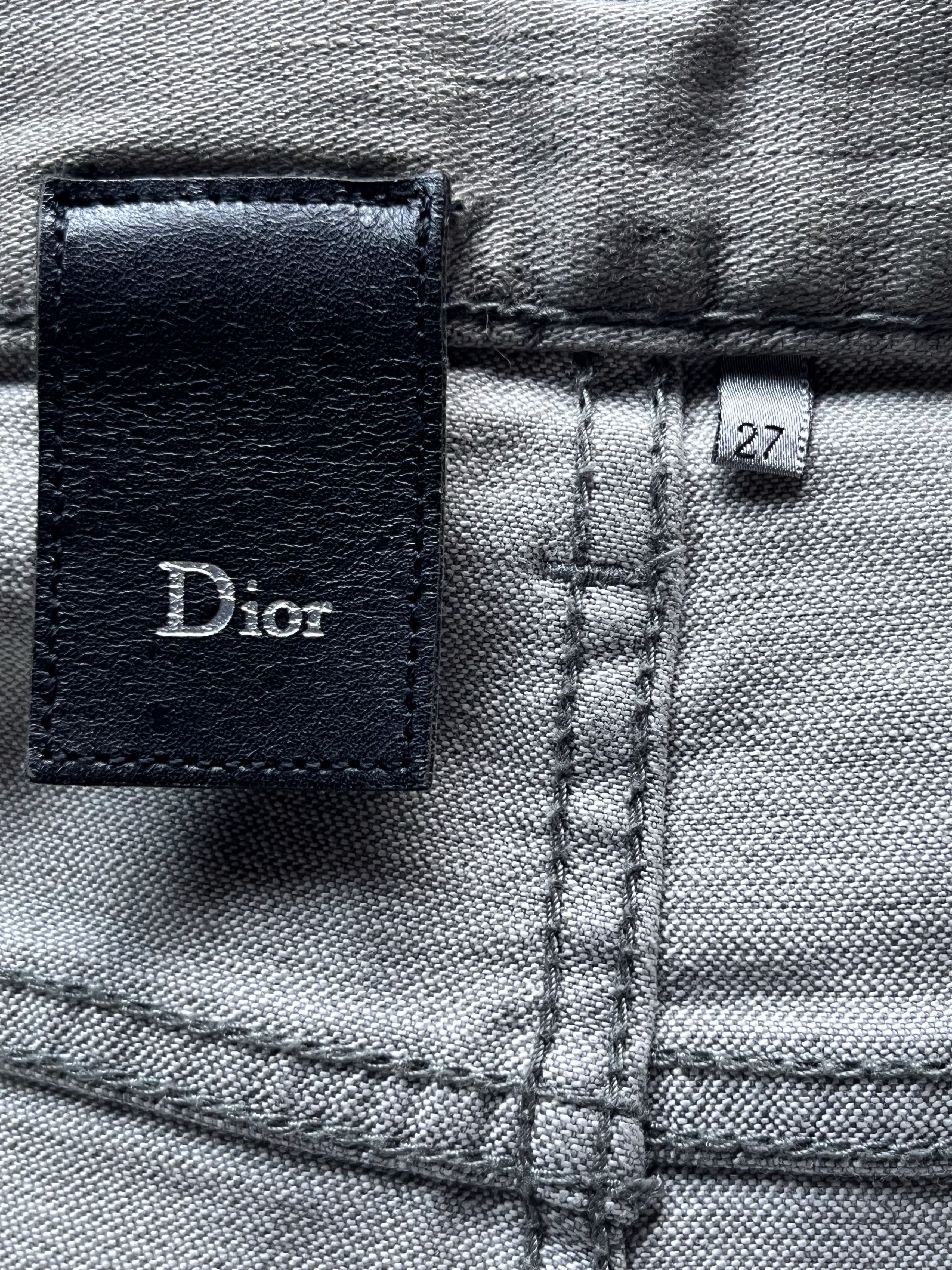 Dior Dior Homme AW09 Gradient Dip-Dye Denim Size US 27 - 9 Thumbnail