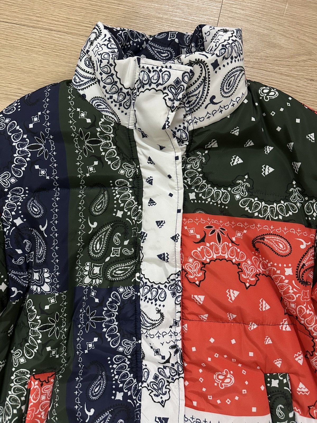 Designer Rare Beautiful Parody Kapital Bandana/Paisley Puffer Jacket Size US S / EU 44-46 / 1 - 5 Thumbnail