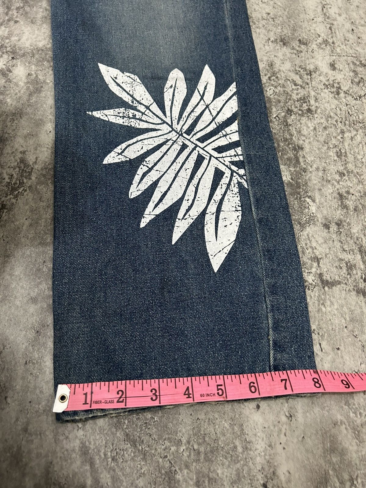 Body Glove × If Six Was Nine × Japanese Brand Japanese Brand Body Glove Distressed leaf Jeans Size US 32 / EU 48 - 18 Thumbnail