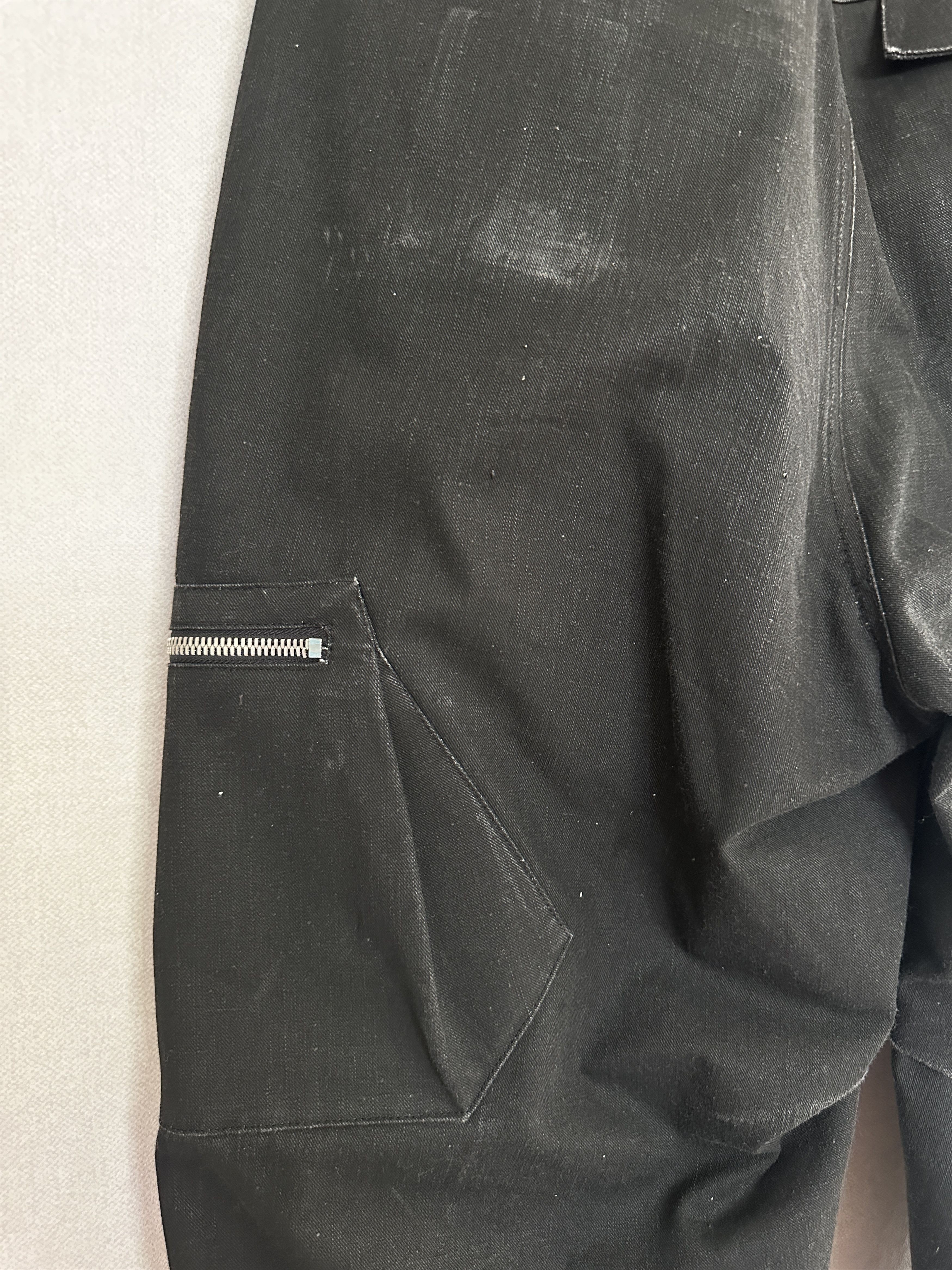 IISE IISE Black Snap Cargo Pants Size US 30 / EU 46 - 9 Thumbnail