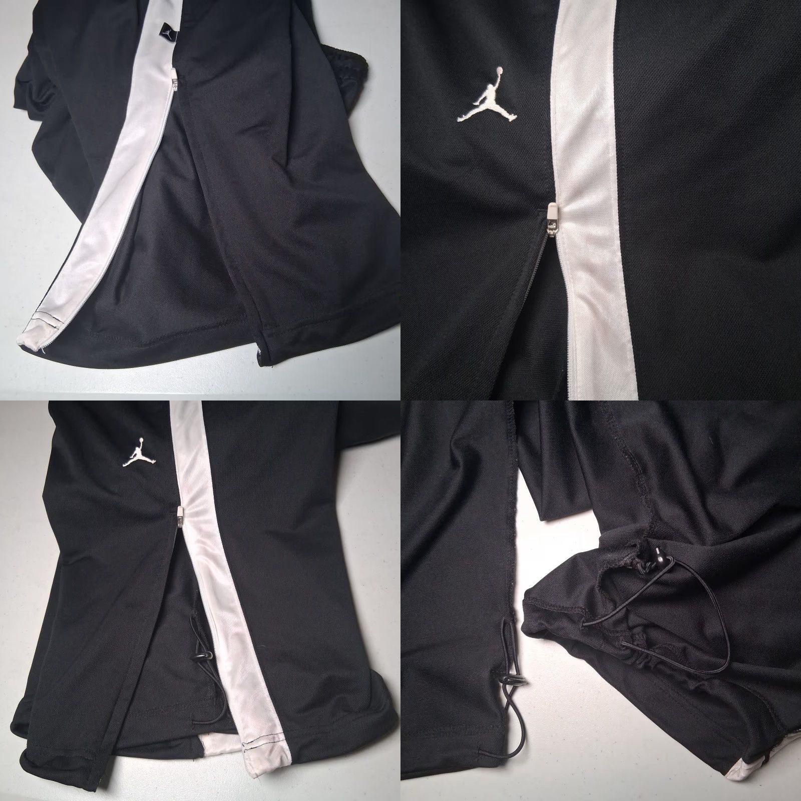 Jordan Brand Air Jordan Pants Men XL Black Stripe Athletic Sports Athleisure Read Size US 36 / EU 52 - 8 Thumbnail