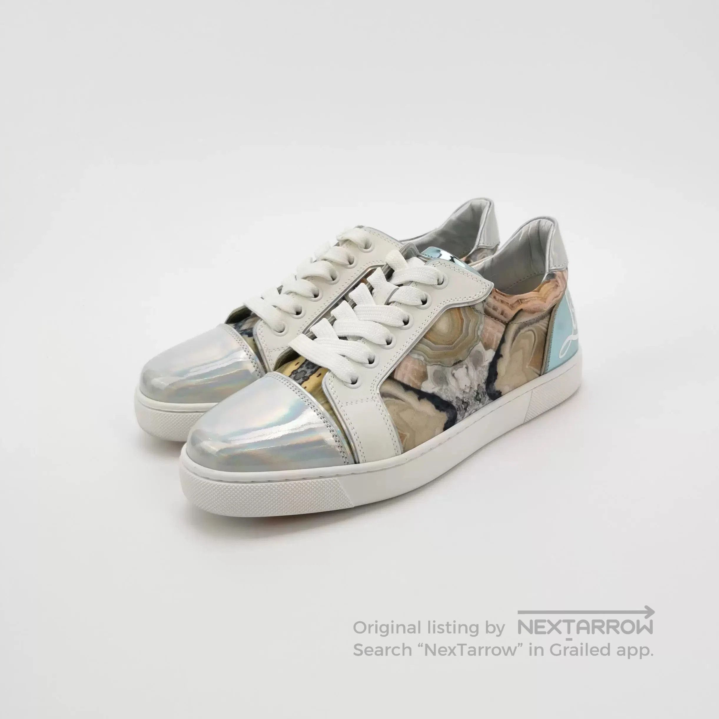 Christian Louboutin Christian Louboutin Leather Flat Shoes. Size US 6 / IT 36 - 2 Thumbnail