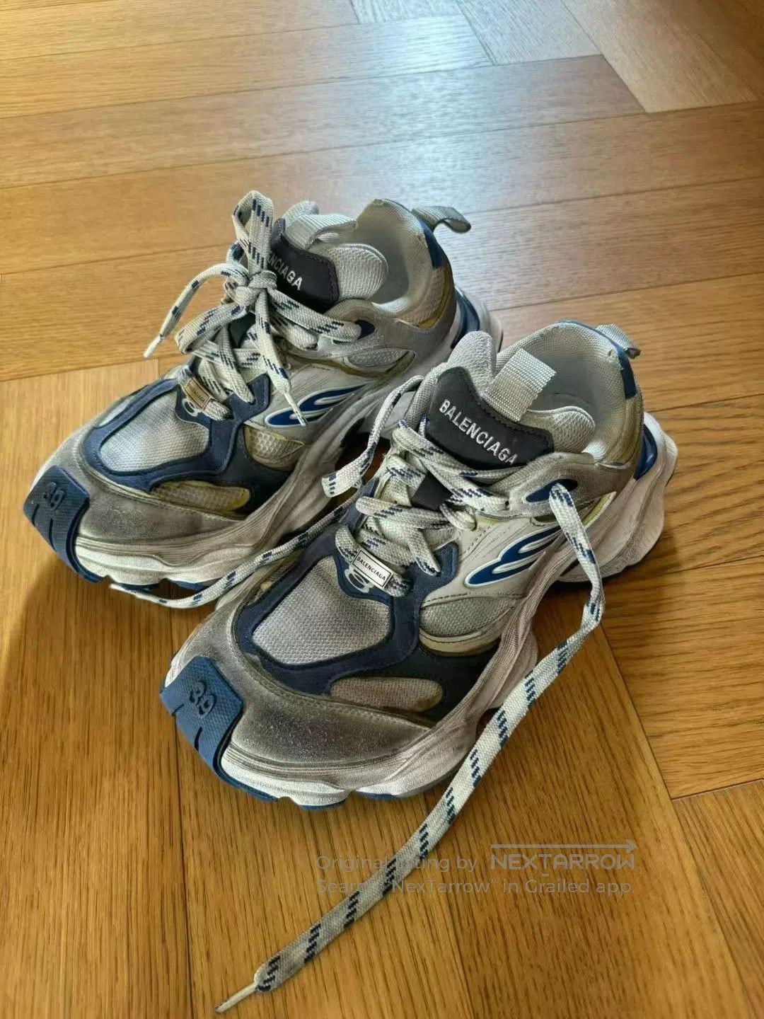 Balenciaga Balenciaga Distressed Cargo Sneakers. Size US 6 / EU 39 - 1 Thumbnail