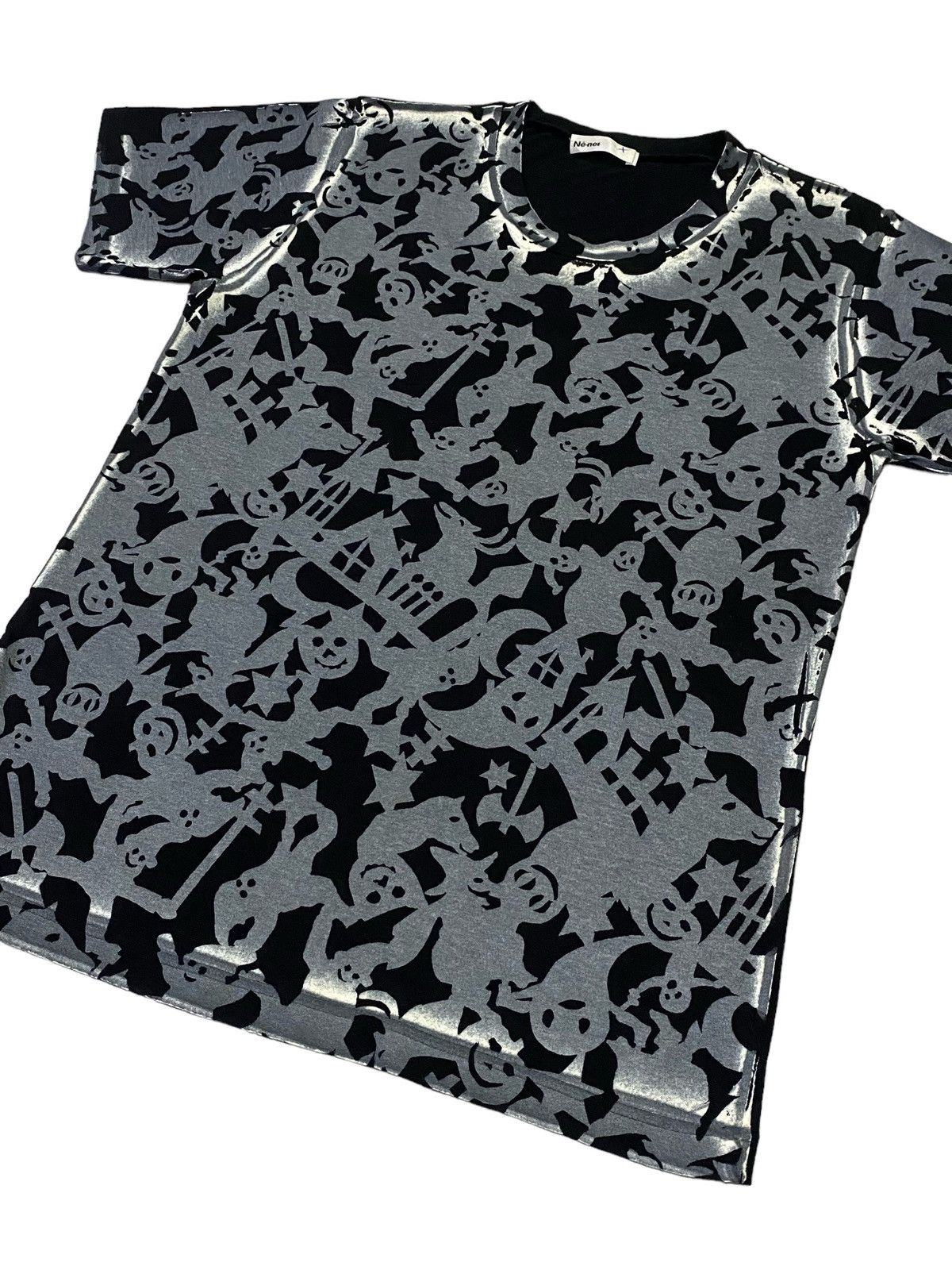 Issey Miyake × Japanese Brand × Ne-Net Ne-Net By Issey Miyake Typography Shirt Size US M / EU 48-50 / 2 - 15 Thumbnail