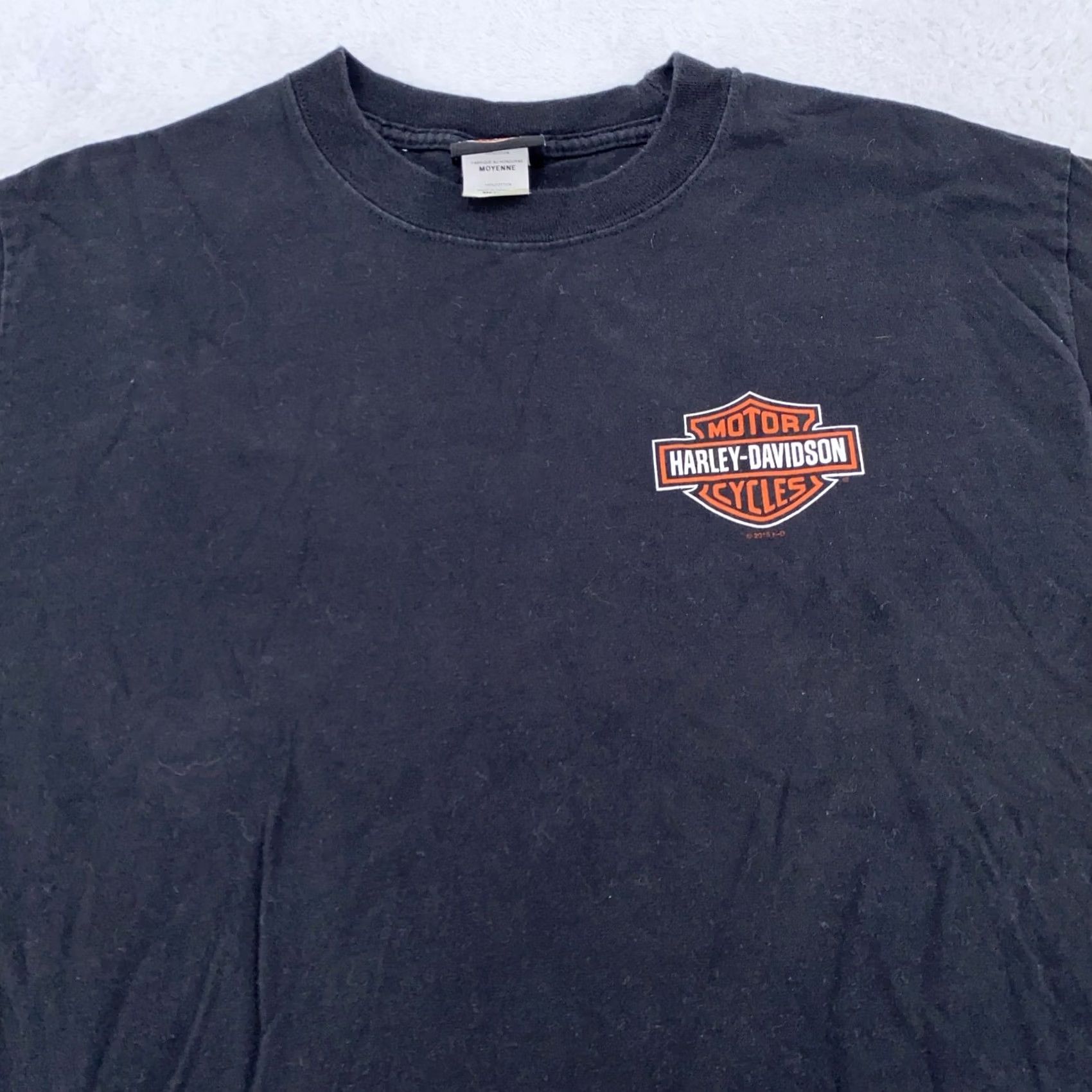 Harley Davidson Harley-Davidson Shirt Mens Medium Black Seacoast North Hampton NH Motorcycle Tee Size US M / EU 48-50 / 2 - 2 Thumbnail