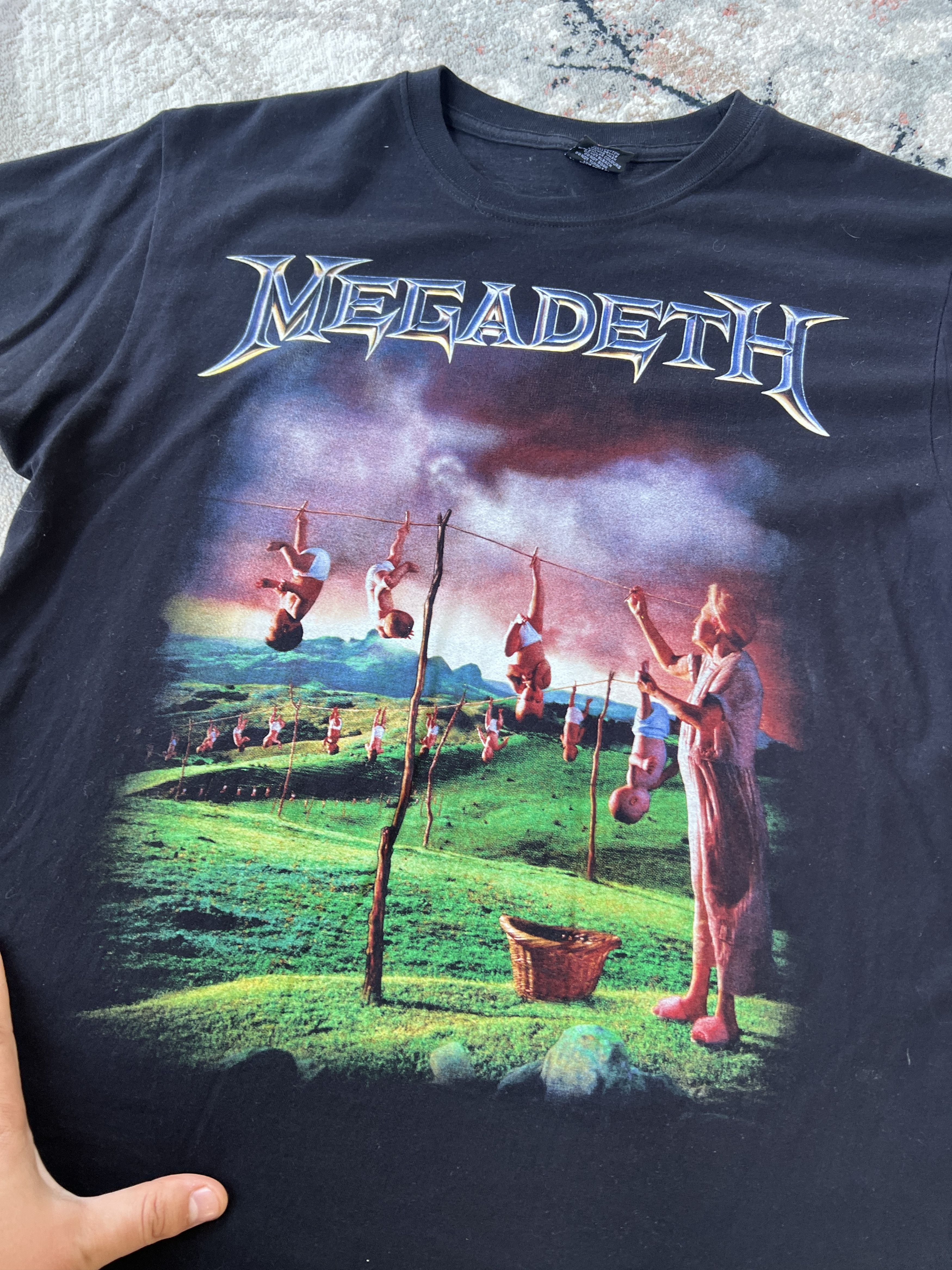 Megadeth × Vintage Megadeth Vintage Tee Size US L / EU 52-54 / 3 - 2 Thumbnail