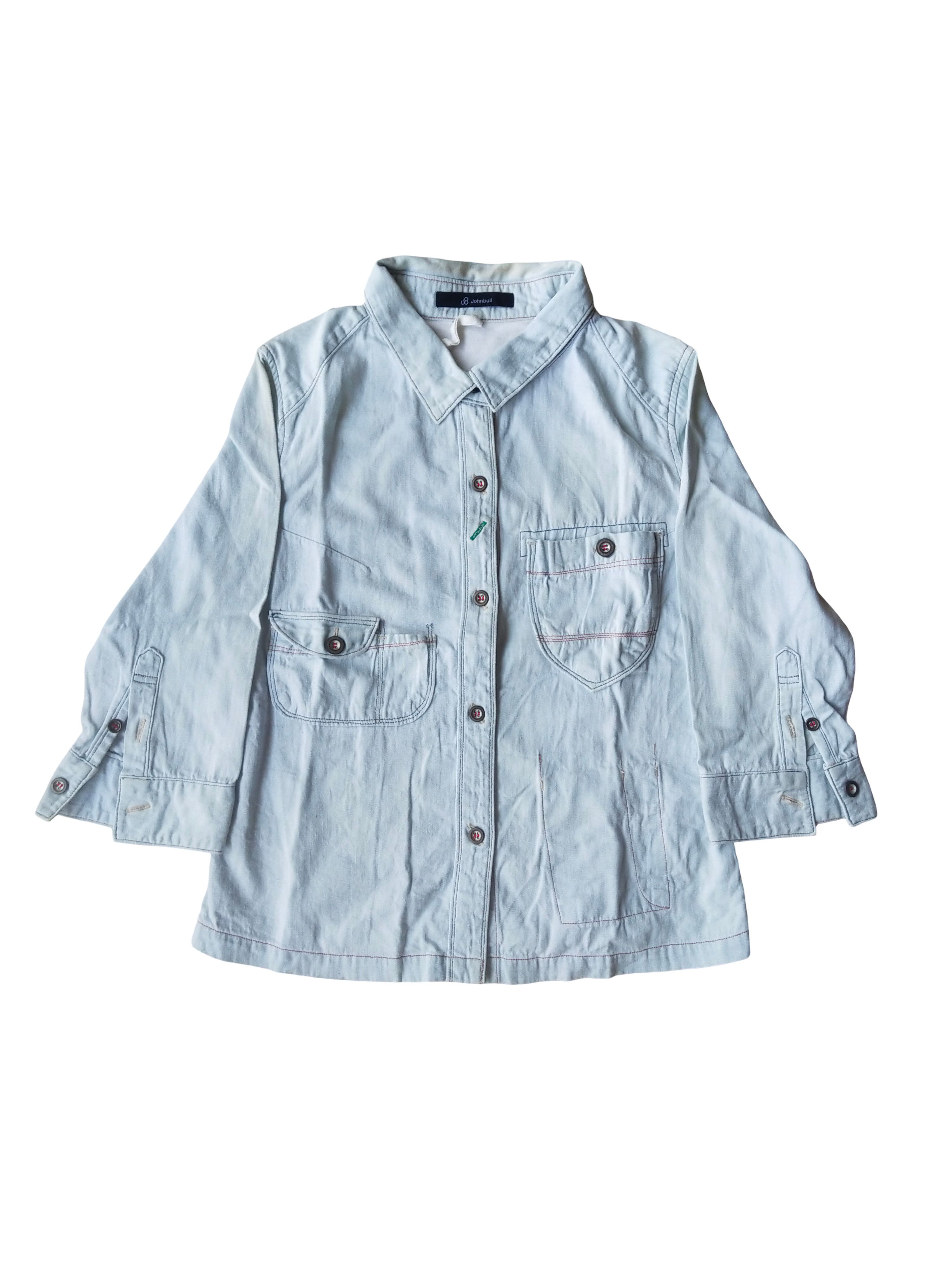 Johnbull Johnbull Japan Faded Workwear Denim Shirt Woman Size S / US 4 / IT 40 - 1 Thumbnail