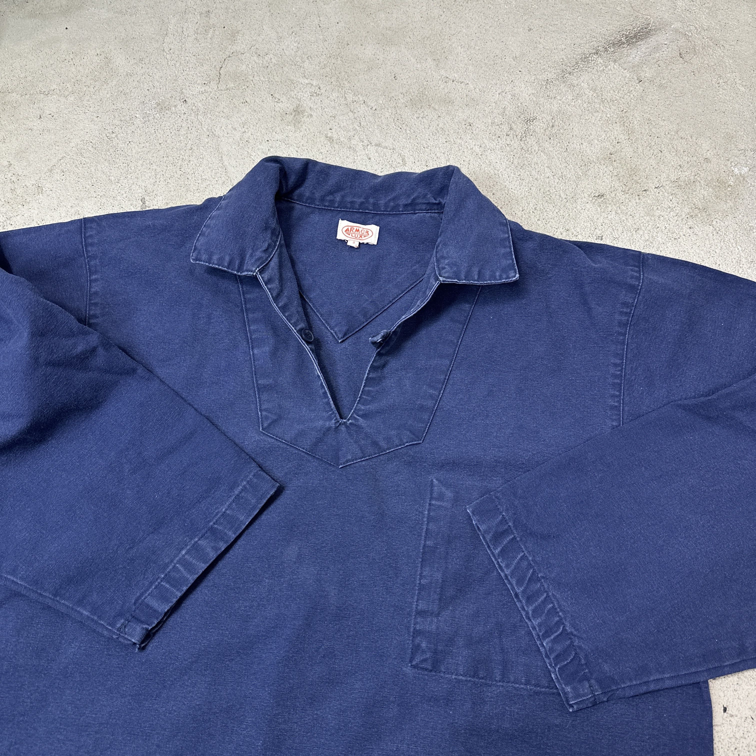 Vintage Vintage Overshirt French Workwear Styled Jacket Y2K Size US L / EU 52-54 / 3 - 3 Thumbnail