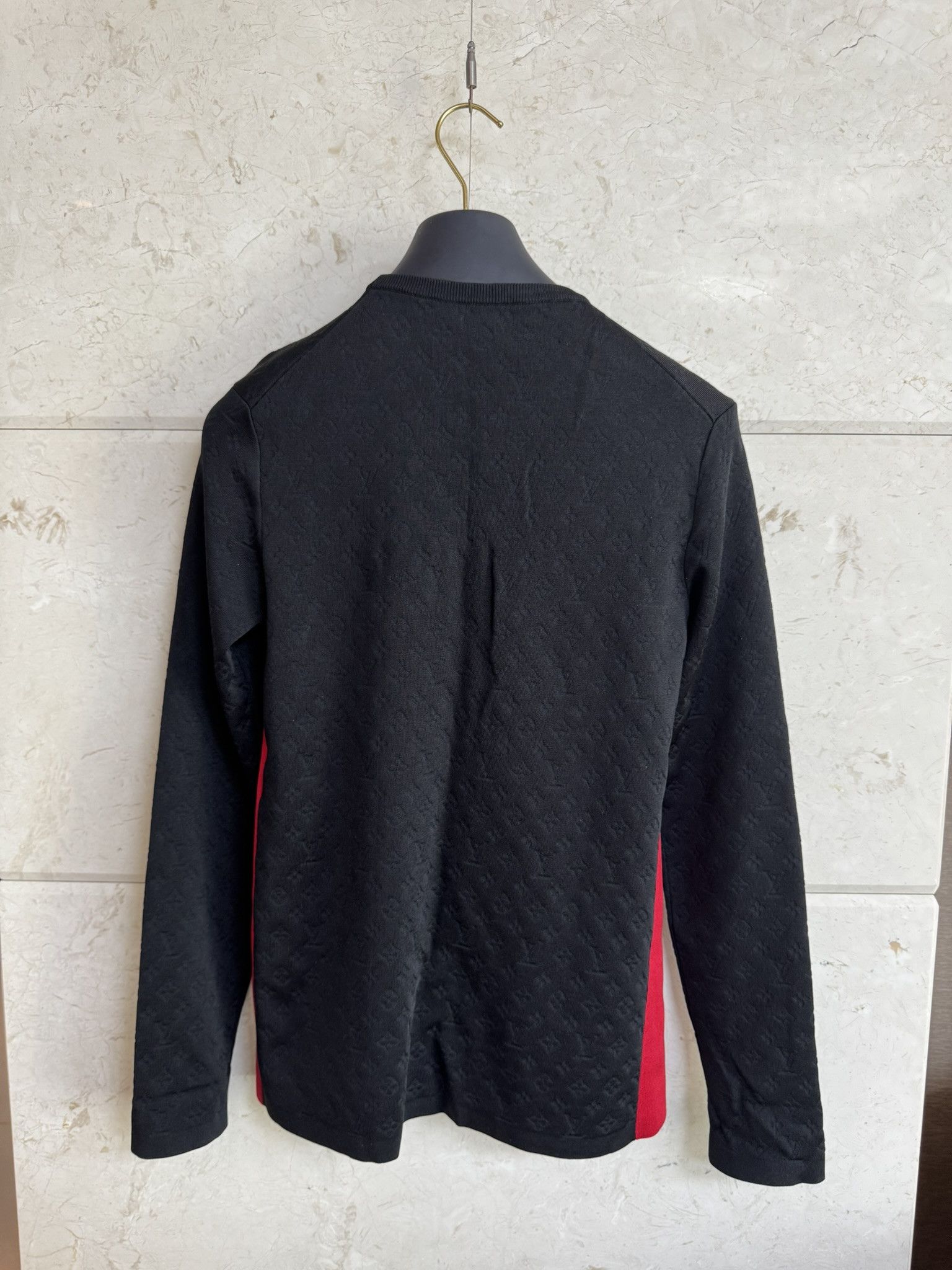Louis Vuitton Louis Vuitton 1A9Z3F Monogram Silk-Blend Pullover M Size M / US 6-8 / IT 42-44 - 5 Thumbnail