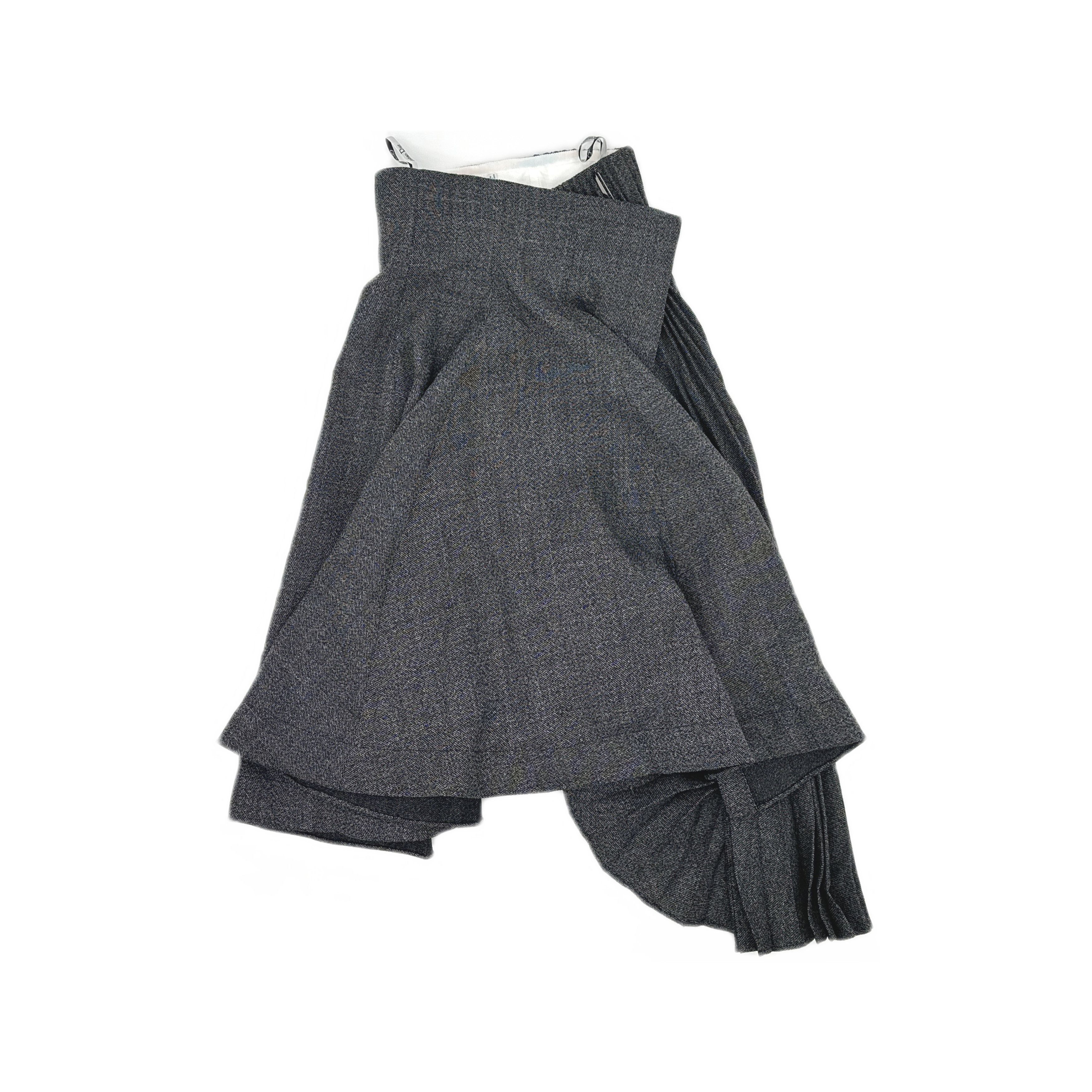 Christian Dior Monsieur Christian Dior Wool Pleated Skirt Size 38 Size 27" / US 4 / IT 40 - 1 Thumbnail