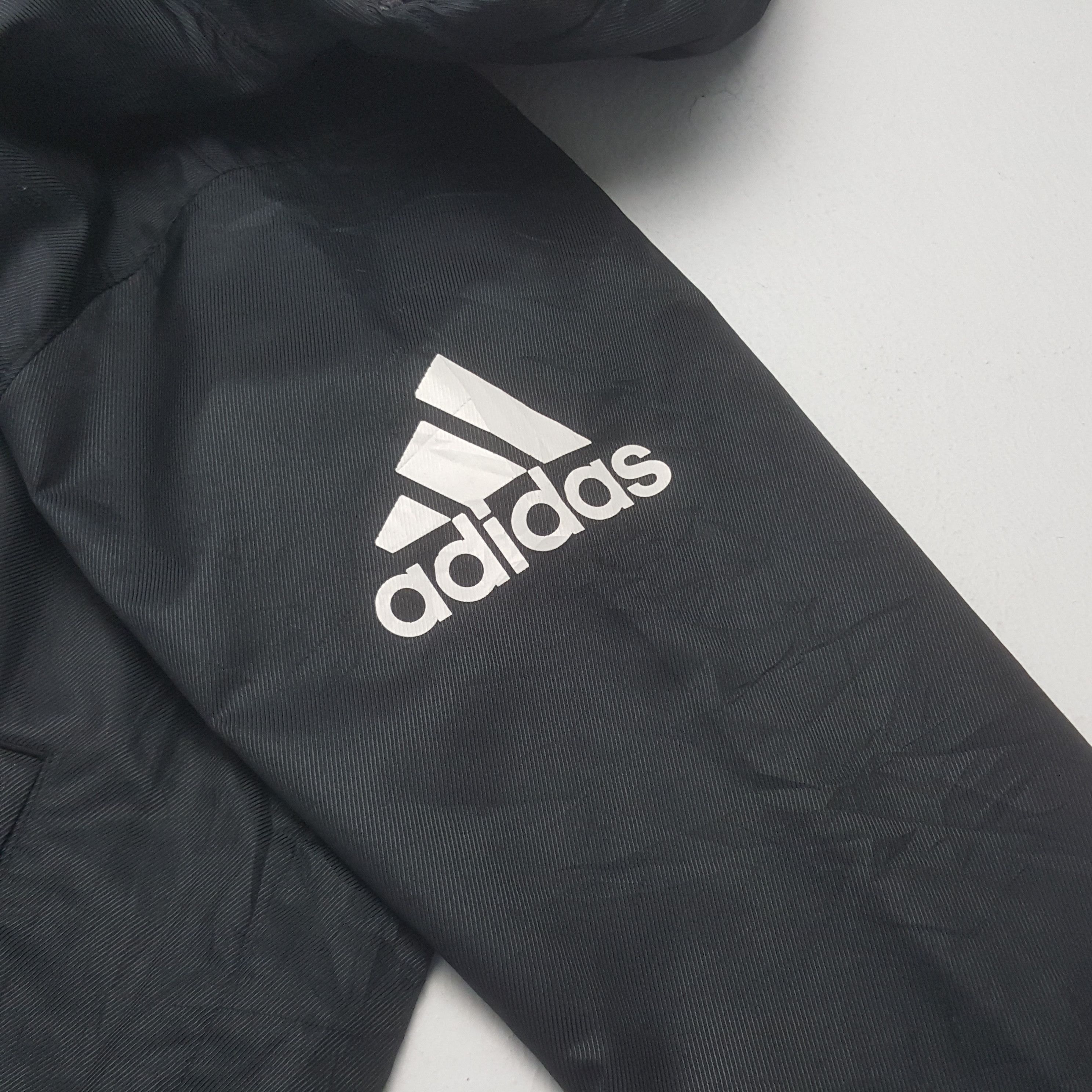 Adidas × Vintage Vintage Adidas x Custom Yohji Yamamoto Logo Trench Jacket Size US L / EU 52-54 / 3 - 6 Thumbnail