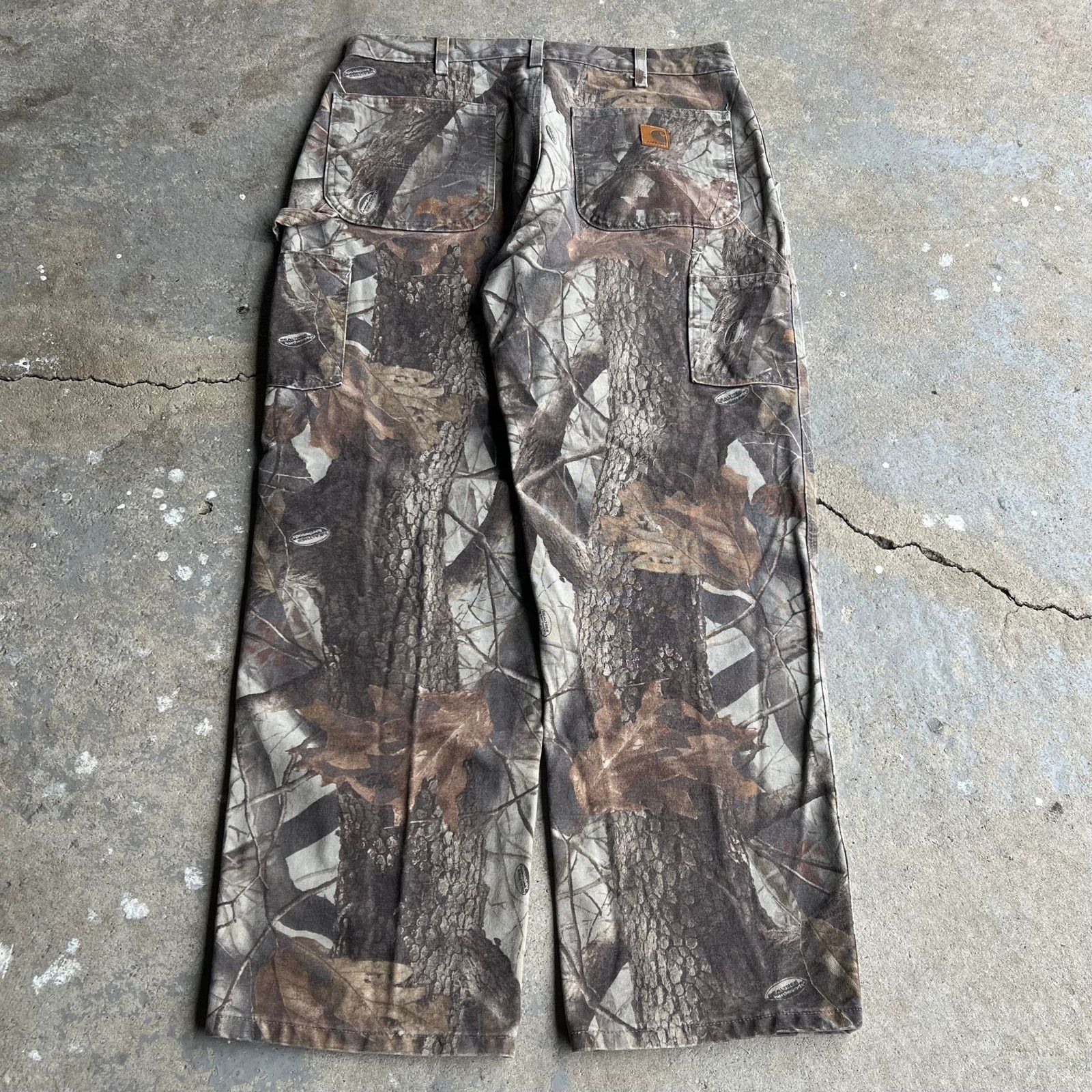 Realtree Double Knee Camo Pants | Grailed
