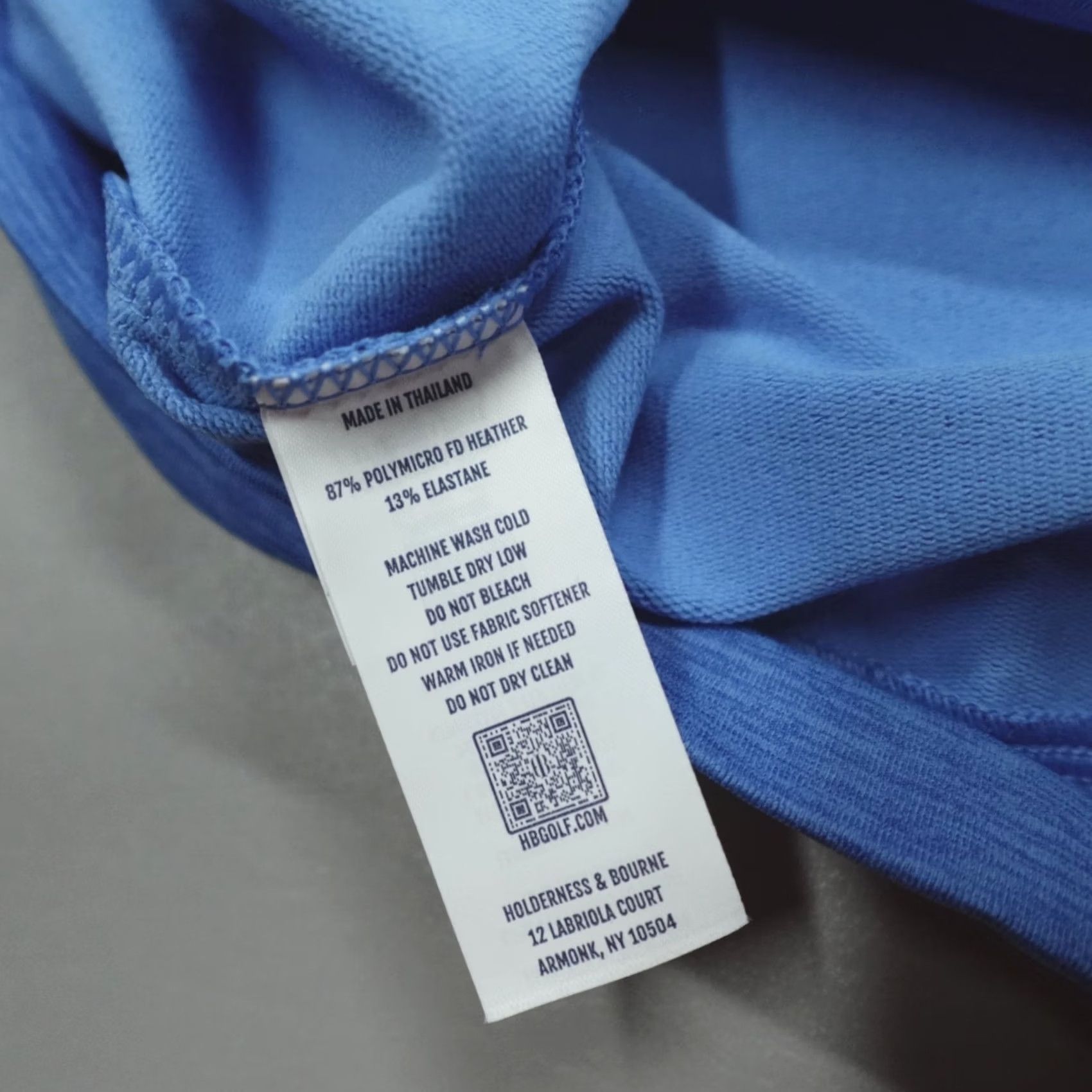 Vintage Holderness & Bourne Laidlay Golf Pullover Mens L Tailored Blue Marlin Clearance? Size US L / EU 52-54 / 3 - 4 Thumbnail