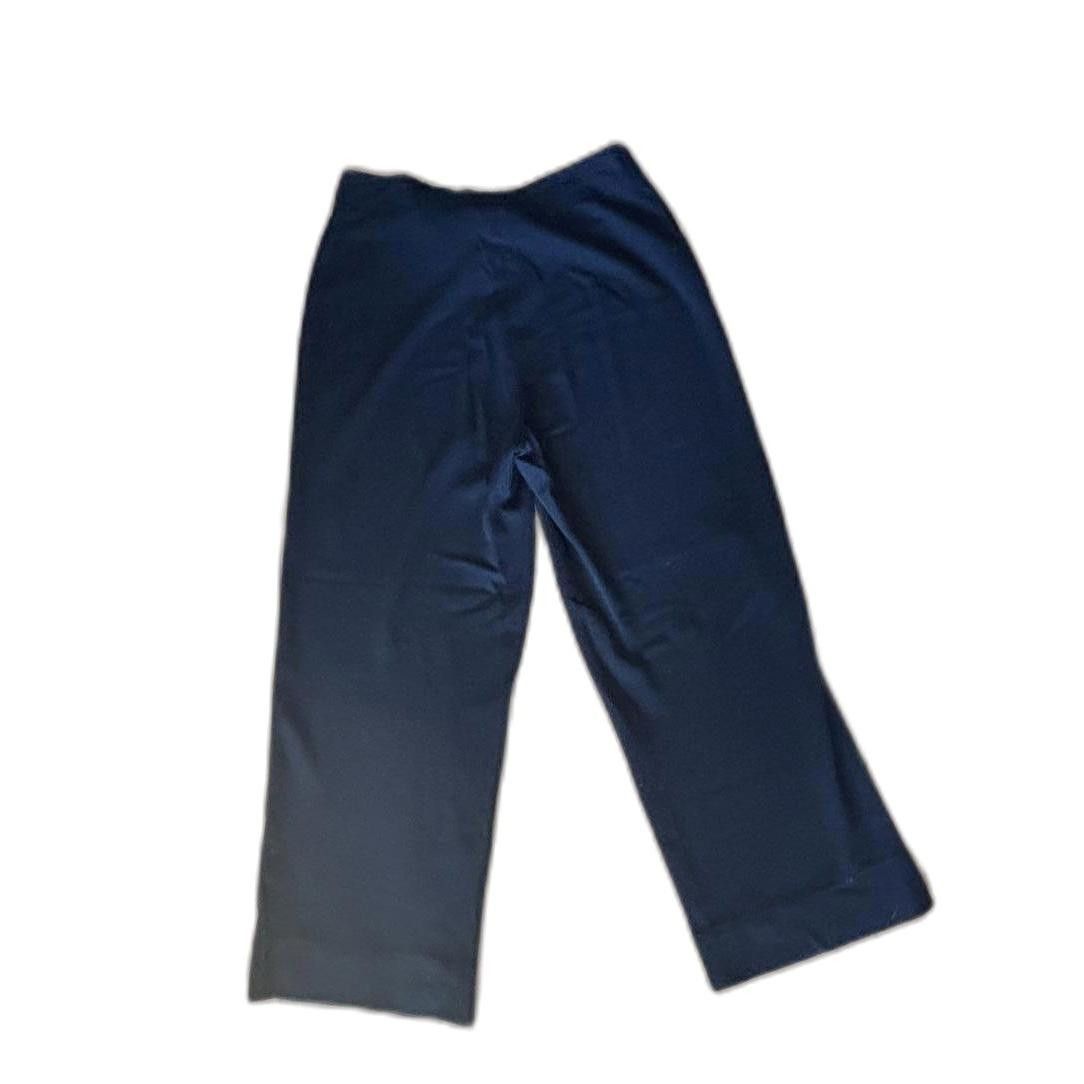 Donna Karan DONNA KARAN Dress Pants Size 14 Women's Navy Size 36" / US 14 / IT 50 - 2 Thumbnail