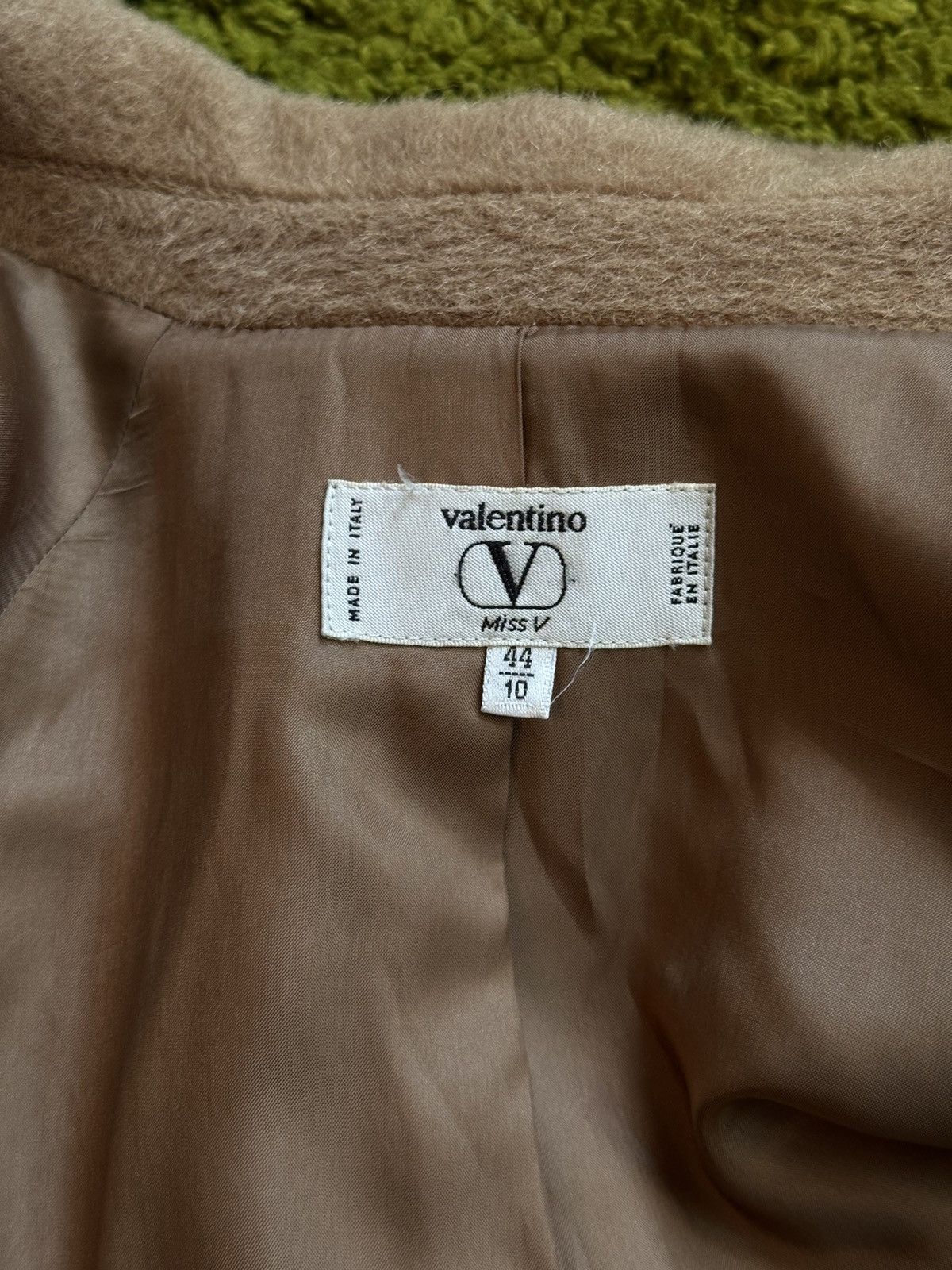 Valentino × Vintage Valentino 1990s vintage alpaca wool blend coat Size M / US 6-8 / IT 42-44 - 7 Thumbnail