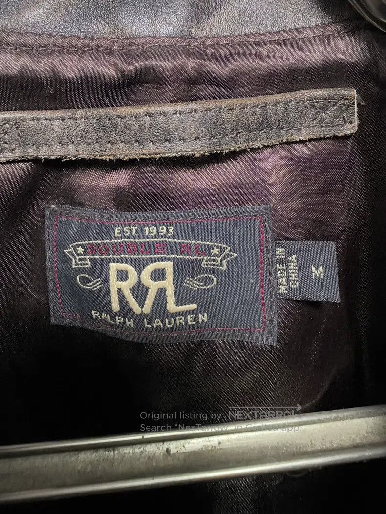 RRL Ralph Lauren RRL Ralph Lauren Cowhide vintage distressed craftsmanship Size US M / EU 48-50 / 2 - 2 Thumbnail