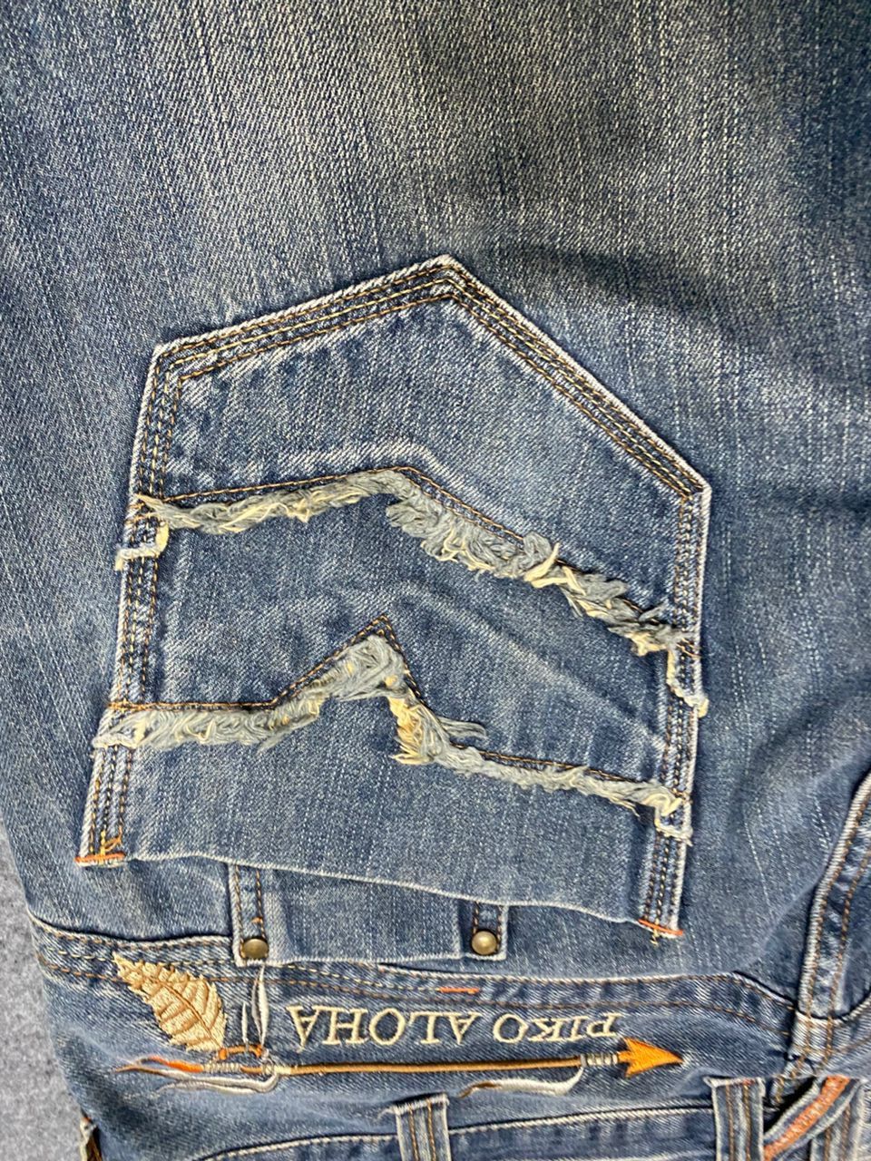 Vintage Vintage Piko Alpha Surfing Denim Size US 38 / EU 54 - 13 Thumbnail