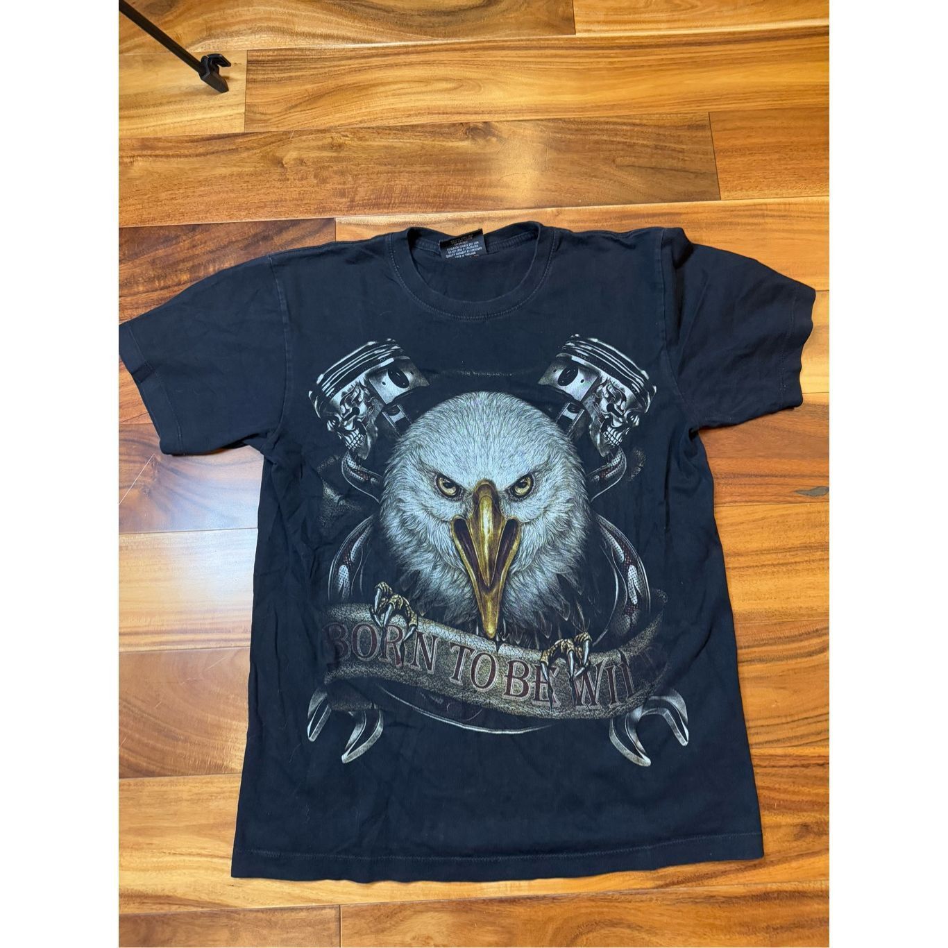 Vintage Size M - vintage Y2K eagle biking AOP front and back T-shirt Size US M / EU 48-50 / 2 - 1 Thumbnail
