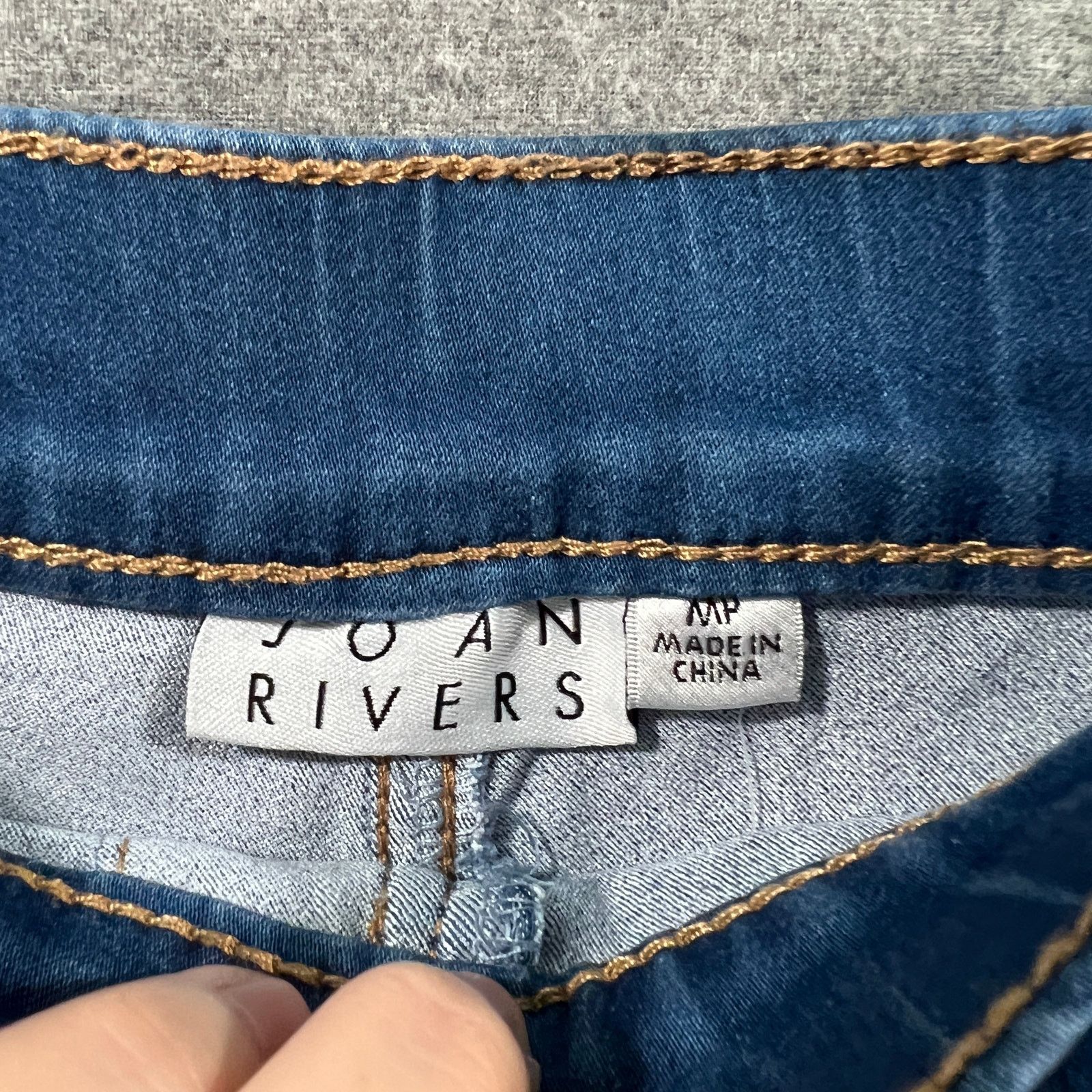 Other Joan Rivers Petite Slim Boot-Out Denim Jeans Indigo Medium Size 30" / US 8 / IT 44 - 3 Thumbnail