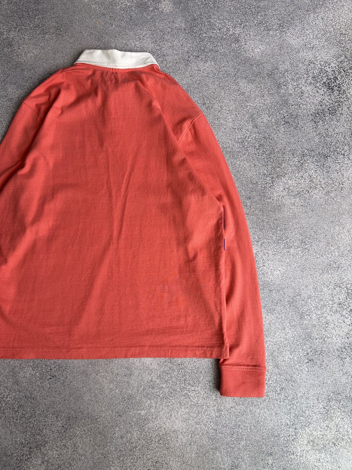 Japanese Brand × Stussy × Vintage Vintage Stussy Y2K Pink Long Sleeve Sweatshirt Size US L / EU 52-54 / 3 - 9 Thumbnail