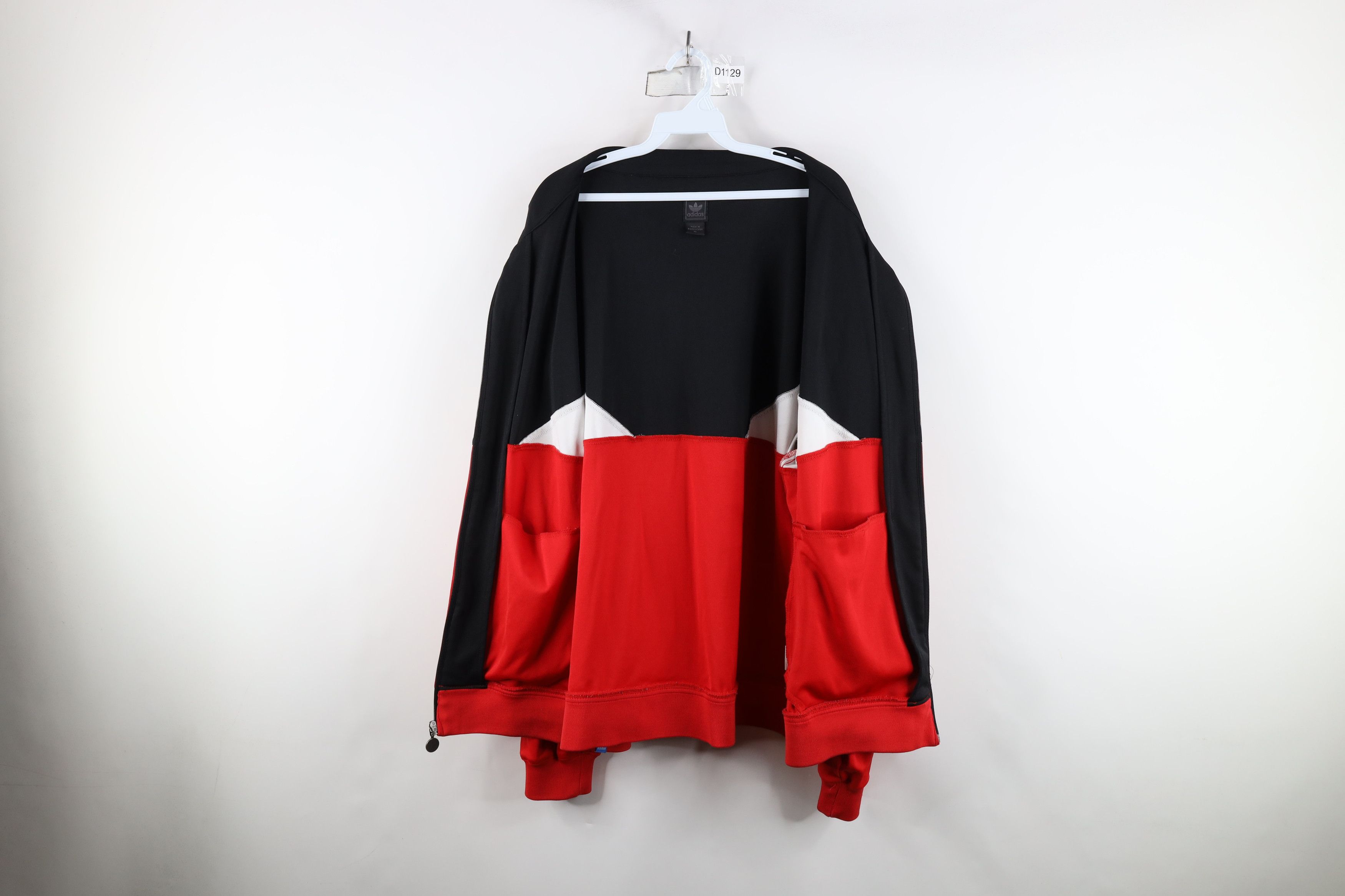 Adidas × Vintage Retro Adidas Chicago Bulls Basketball Warm Up Track Jacket Size US XL / EU 56 / 4 - 11 Thumbnail
