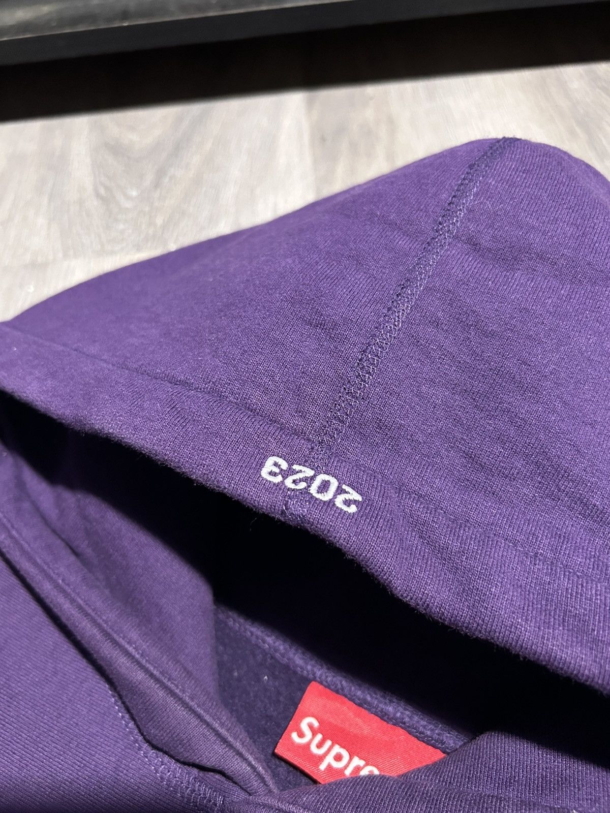 Supreme SUPREME PURPLE BOXLOGO Size US L / EU 52-54 / 3 - 3 Thumbnail