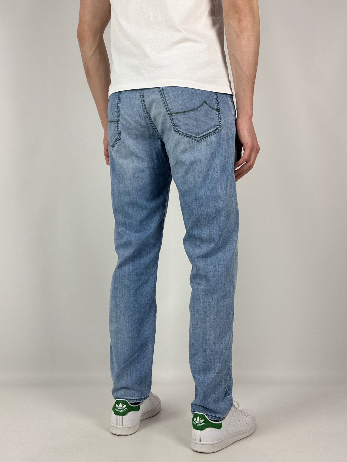 Jacob Cohen Distressed Jacob Cohen Lightweight Washed Denim Jeans Pants Size US 35 - 2 Thumbnail