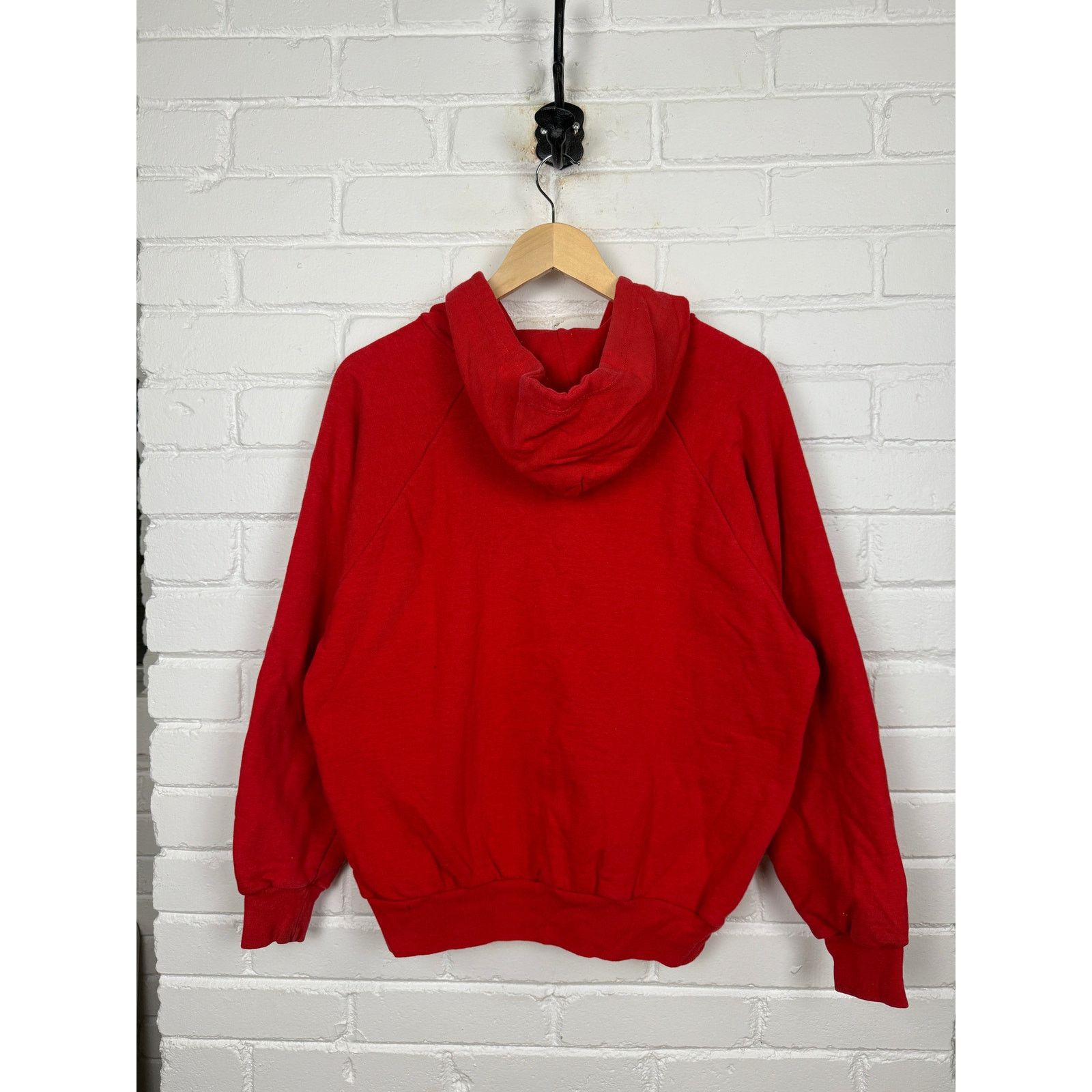 Vintage Vintage 80s Lifetrends Thermal Lined Blank Full Zip L Red Size US L / EU 52-54 / 3 - 2 Thumbnail