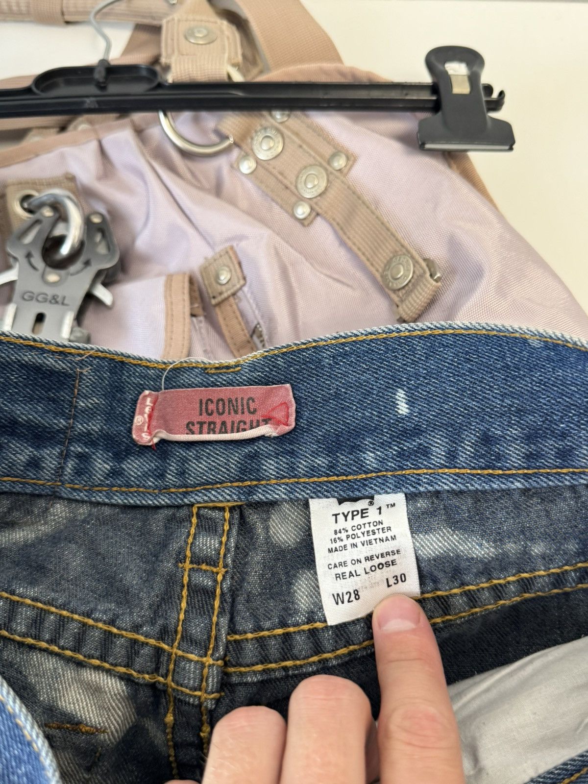 Levi's Vintage Clothing Levi’s Vinatge Pants Lot Y2K style Castom Rare 🔥 Size 28" / US 6 / IT 42 - 15 Thumbnail