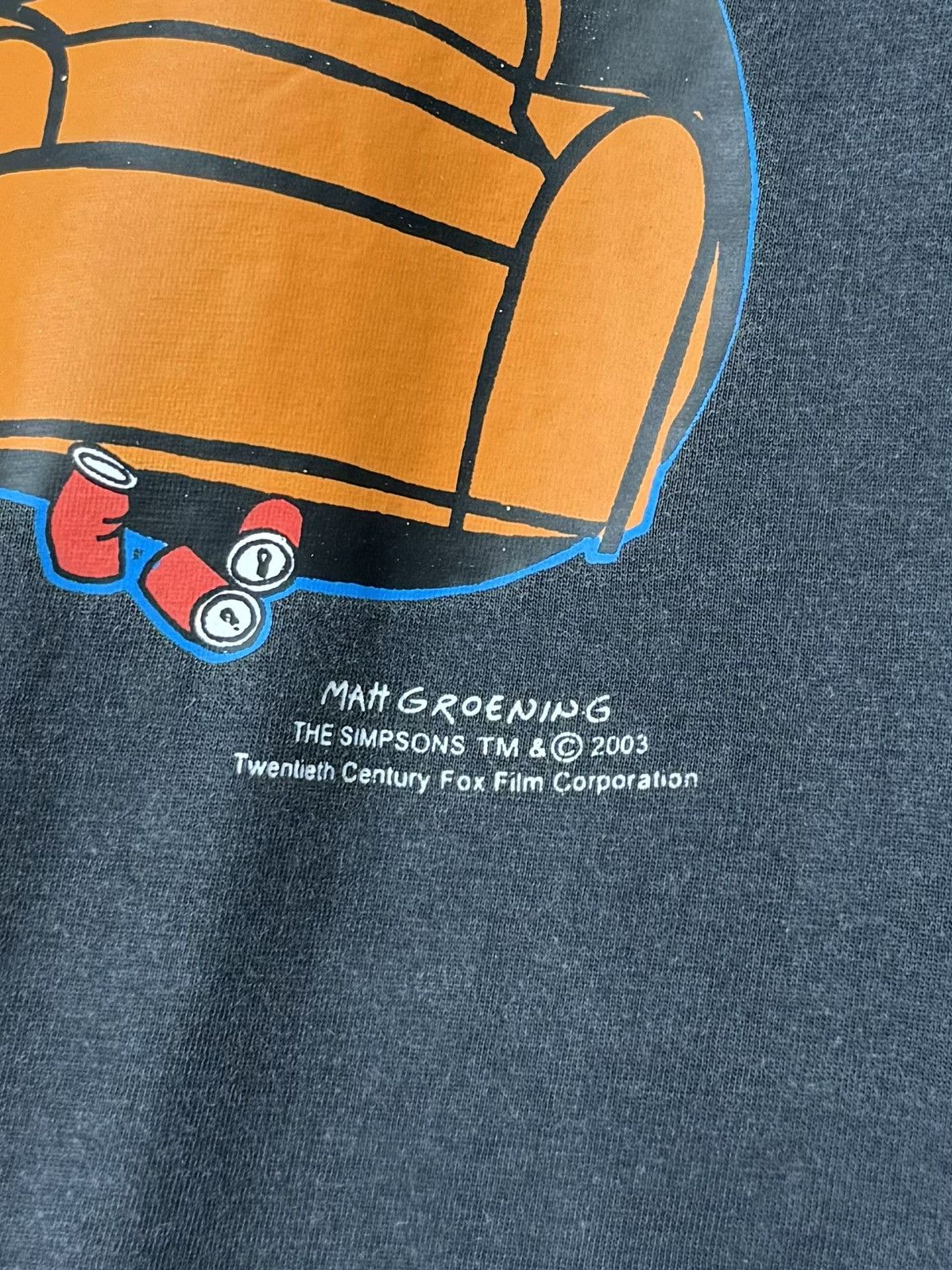 The Simpsons Vintage Homer Simpson Dadpad 2003 T-shirt Size US M / EU 48-50 / 2 - 3 Thumbnail
