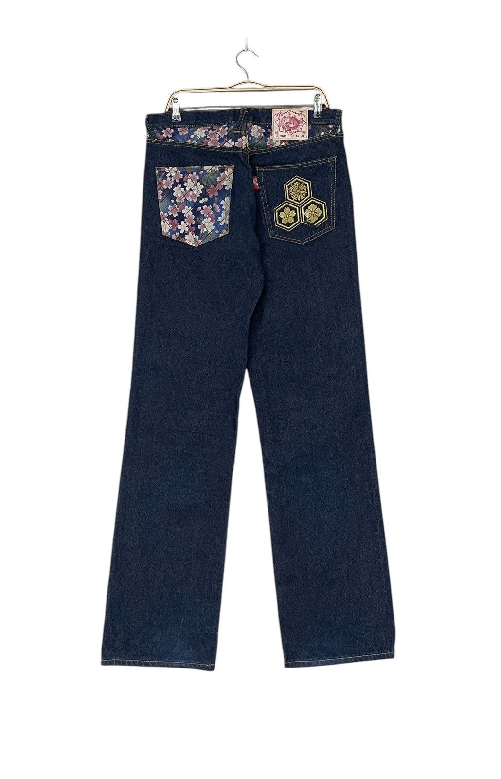 14th Addiction × Japanese Brand × Vintage Vintage Japanese Brand Soul Sukajan Jeans 1990s Size US 34 / EU 50 - 1 Thumbnail