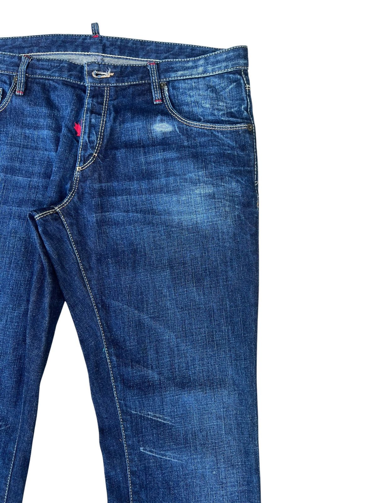 Dsquared2 Dsquared2 Made in Italy Distressed Ripped Skinny Jeans Size US 32 / EU 48 - 10 Thumbnail