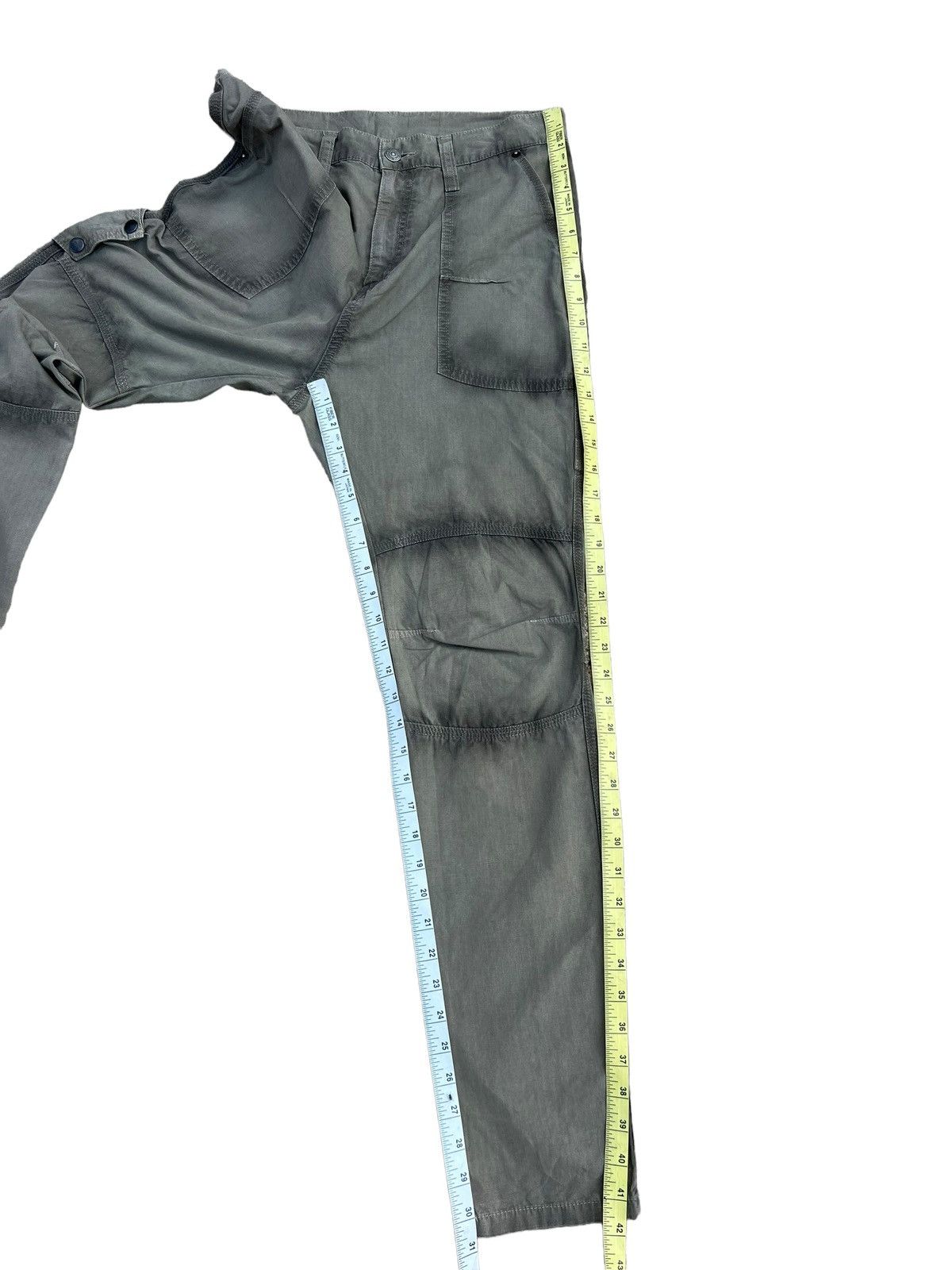 Vintage Vintage PPFM Japan Shadow Line Ripstop Slim Fatigue Trouser Size US 30 / EU 46 - 5 Thumbnail