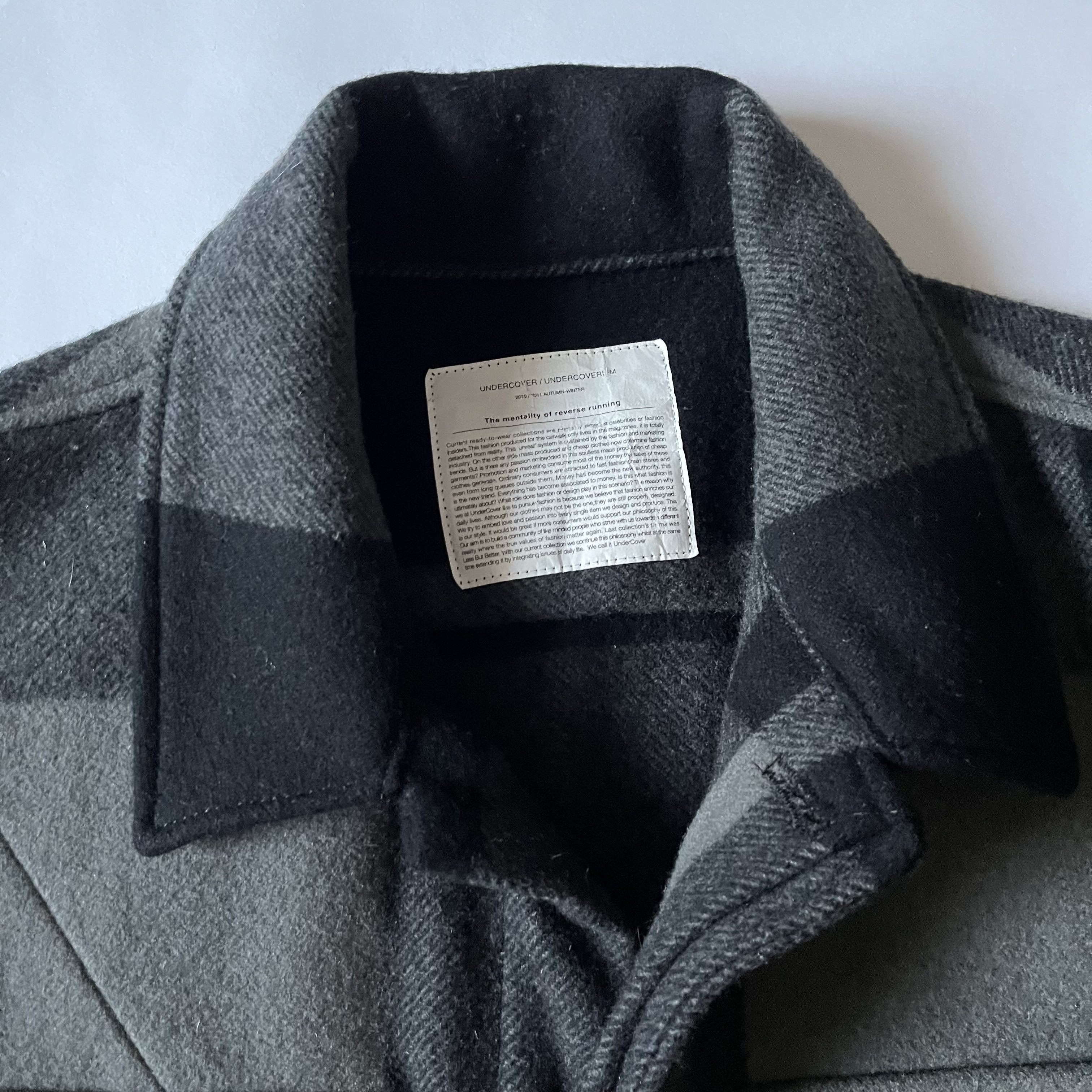 Undercover AW10 Avakareta Life Slash Flannel Size US M / EU 48-50 / 2 - 4 Thumbnail