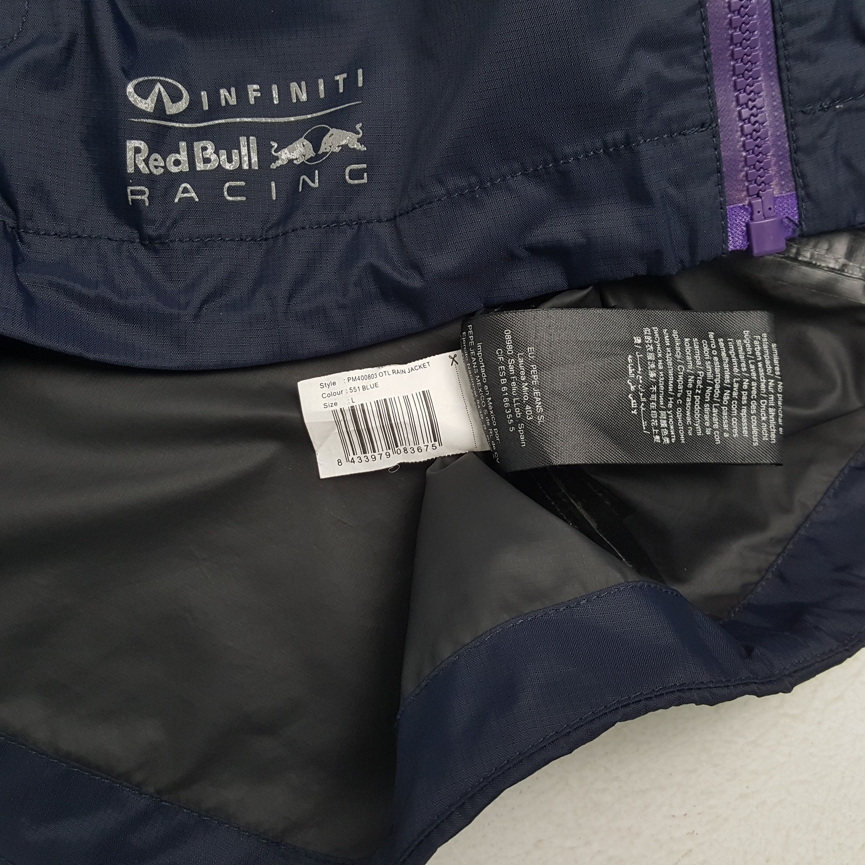 Pepe Jeans × Red Bull × Vintage RED BULL RACING Logo Design Racing Crew Style Jacket Size US L / EU 52-54 / 3 - 8 Thumbnail