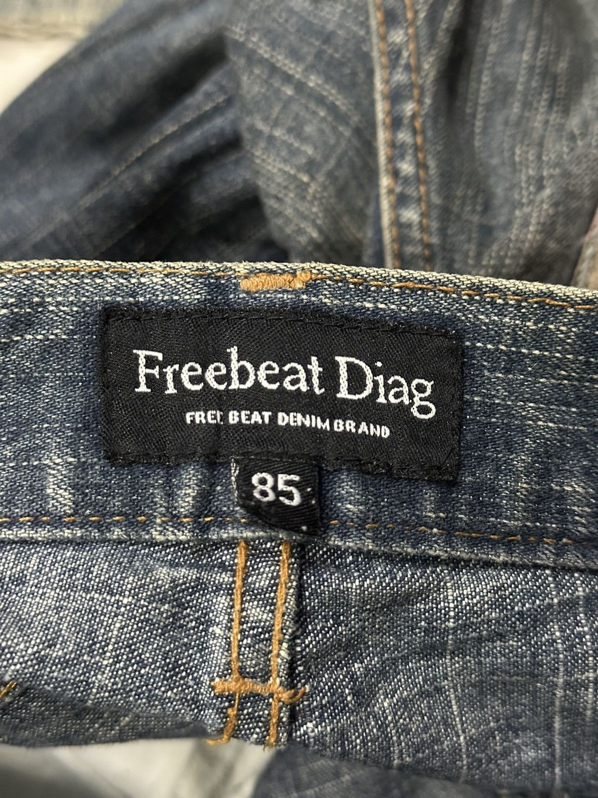 Kapital Distress Style Patchwork FreeBeat Denim . Size US 34 / EU 50 - 5 Thumbnail
