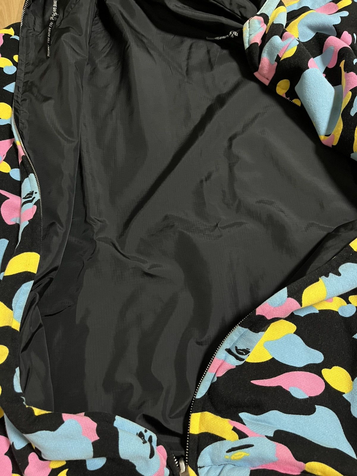 Bape Bape 2006 candy camo reversible puffer jacket Size US L / EU 52-54 / 3 - 9 Thumbnail