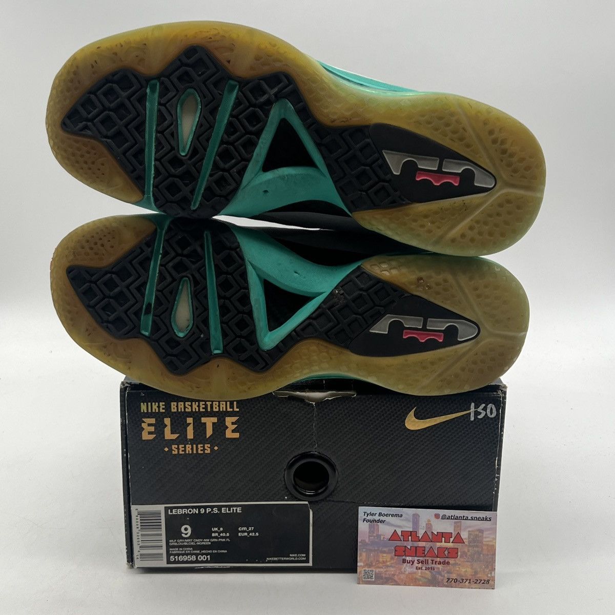 Nike Lebron 9 south beach Size US 9 / EU 42 - 8 Thumbnail