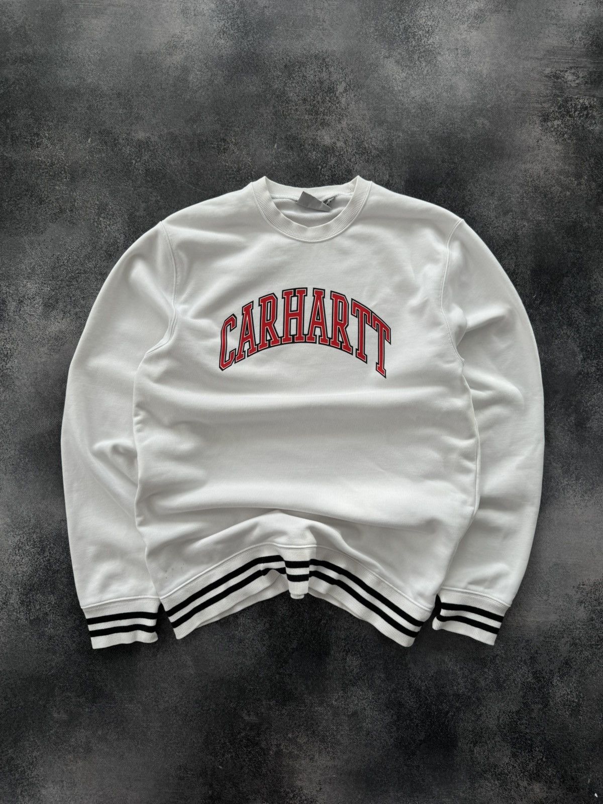 Carhartt CARHARTT BOXY COLLEGE BIG LOGO Y2K VINTAGE SWEATSHIRT Size US M / EU 48-50 / 2 - 1 Thumbnail