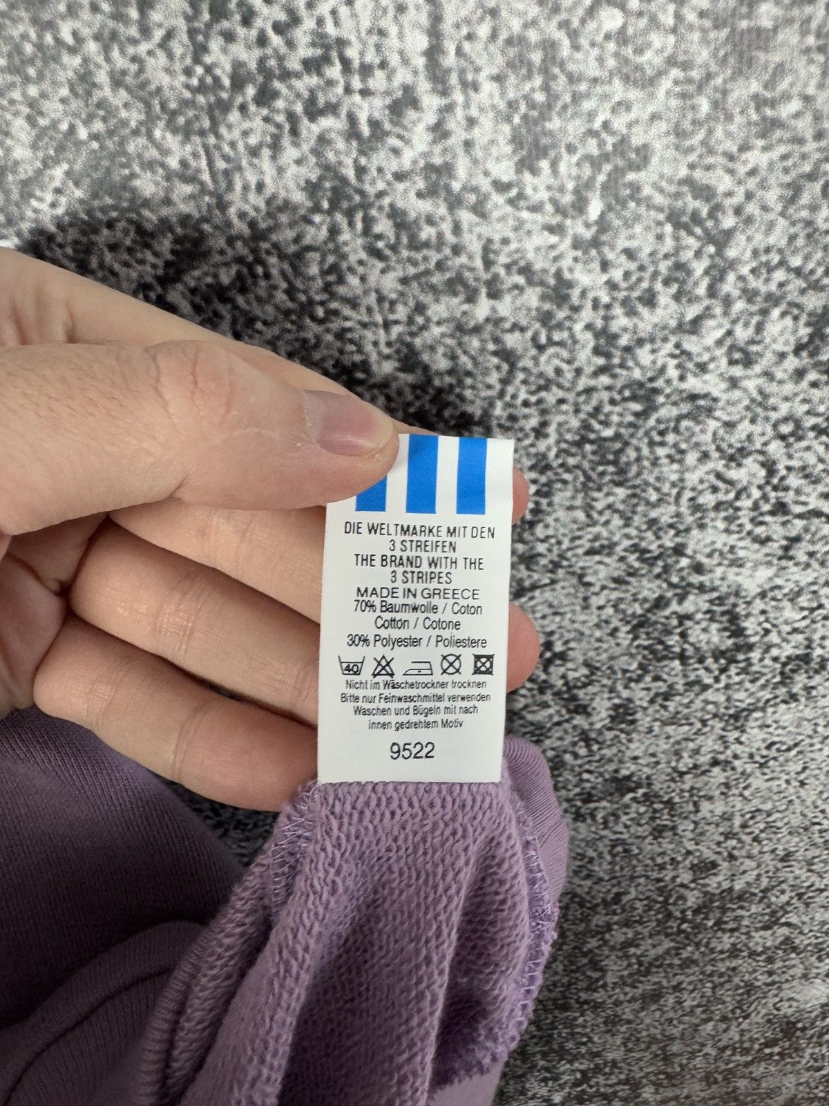 Adidas Adidas Vintage 90s Purple Hoodie Retro Trefoil Logo Size M Size US M / EU 48-50 / 2 - 12 Thumbnail