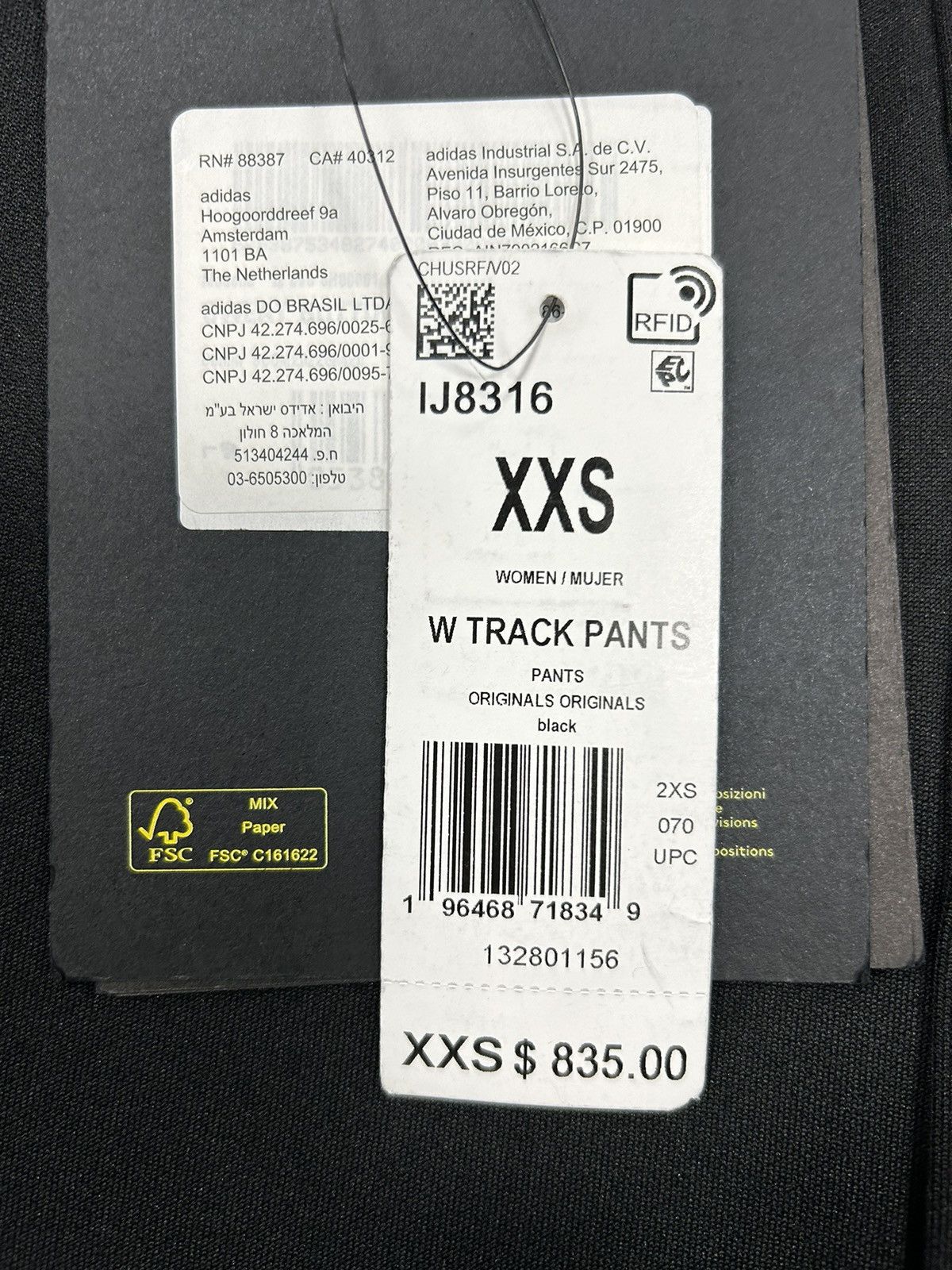 Adidas × Moncler Adidas x Moncler track pants Size 24" / US 00 / IT 34 - 3 Thumbnail