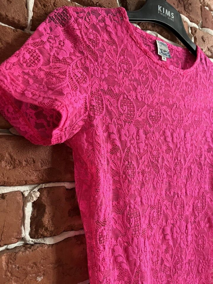 Kenzo KENZO T-shirt Lace Polyamide Pink Size S/M Made In Italy Size M / US 6-8 / IT 42-44 - 9 Thumbnail