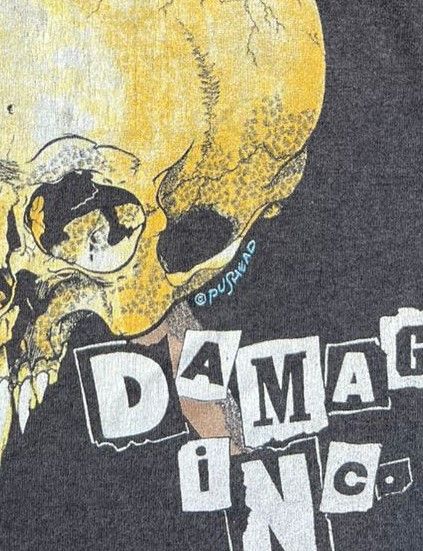 Metallica VTG 80's Damage Inc Tour Custom Distressed Tshirt Size S / US 4 / IT 40 - 7 Thumbnail